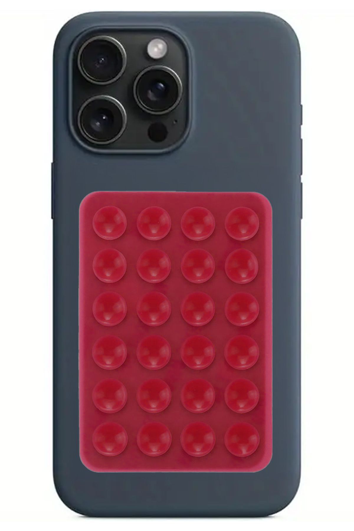 İstemen Yeter Silikon Vakumlu Telefon Tutucu, Cep Telefonu için Silikon Yapışkanlı, Kaymaz Vantuz Telefon Tutucu