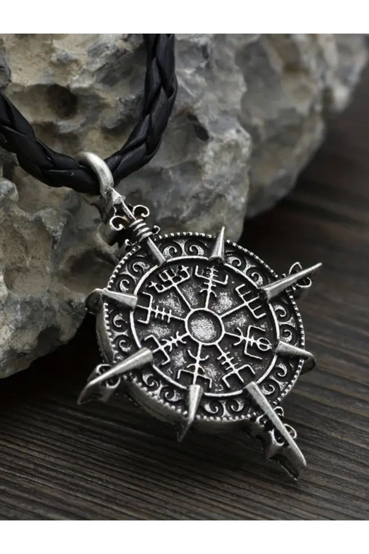 Modaadresiniz İskandinav Viking Pusula Kolye