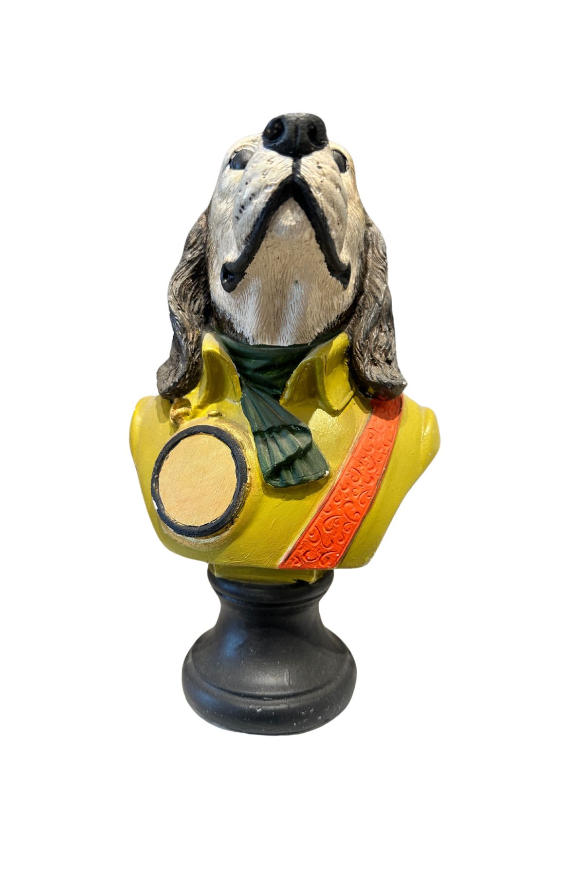 İki Cadı Tasarım Köpek Mini Heykel Polyester Obje