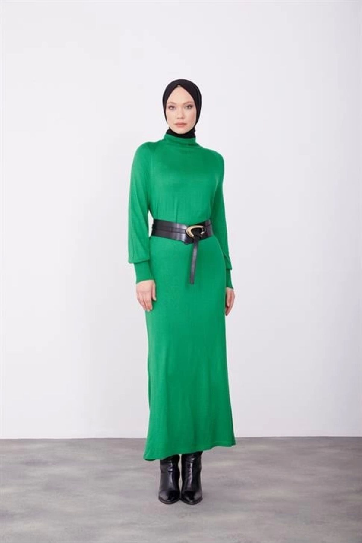 aradimtaradim Armine Elbise 23Kd4250 Çimen Yeşili