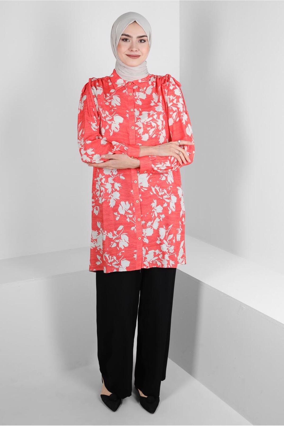 آلوینا پیراهن طرحدار طرحدار با جزئیات کراوات، تونیک ۴۳۷۳۳ آلوینا پیراهن طرحدار طرحدار با جزئیات کراوات، تونیک ۴۳۷۳۳