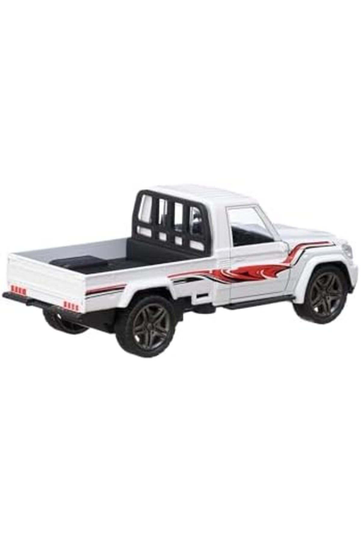 Generic-Mini Pickup Toy Car with Pull Back Action and Front Door Opening Durable Realistic Open Truck Design 7