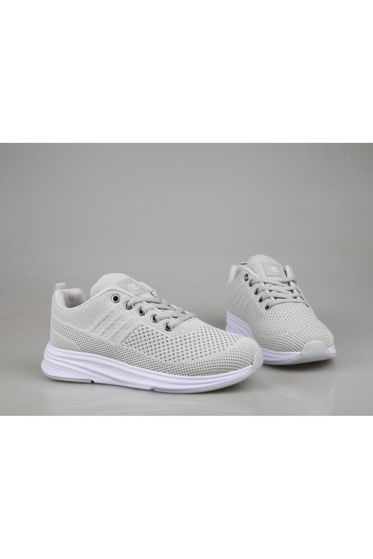 Comfort Taban Bağcıklı Günlük Sneaker Gri Ayakkabı