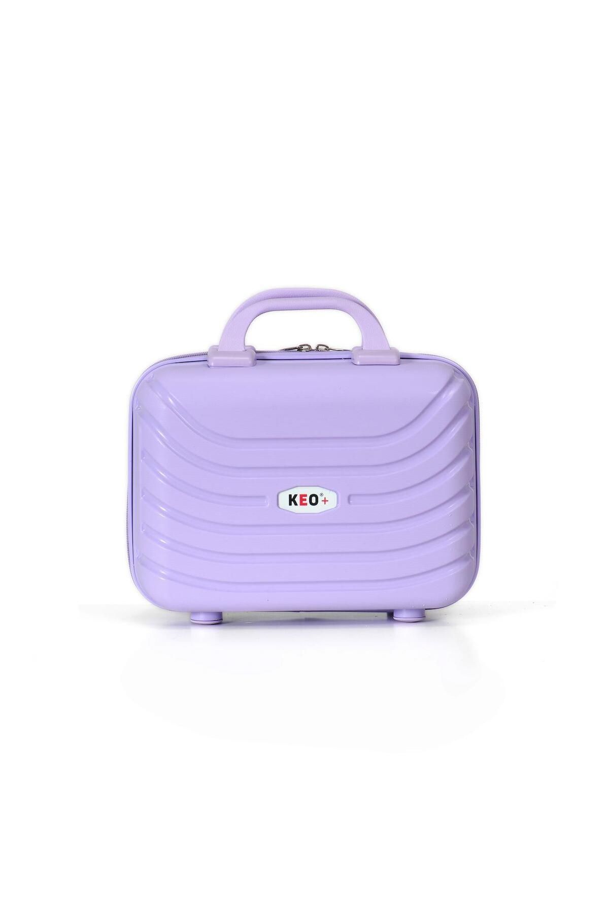 keo-plus Lila PP Silikon Makyaj Çantası