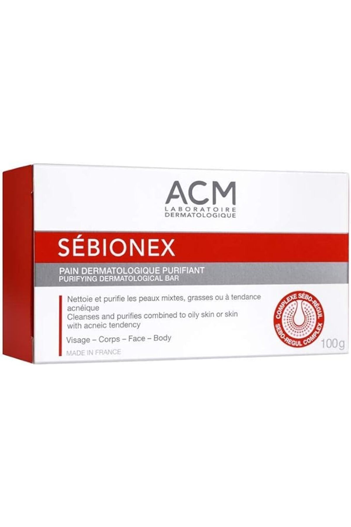 ACM-ACM SEBIONEX PURIFYING BAR 100G 3