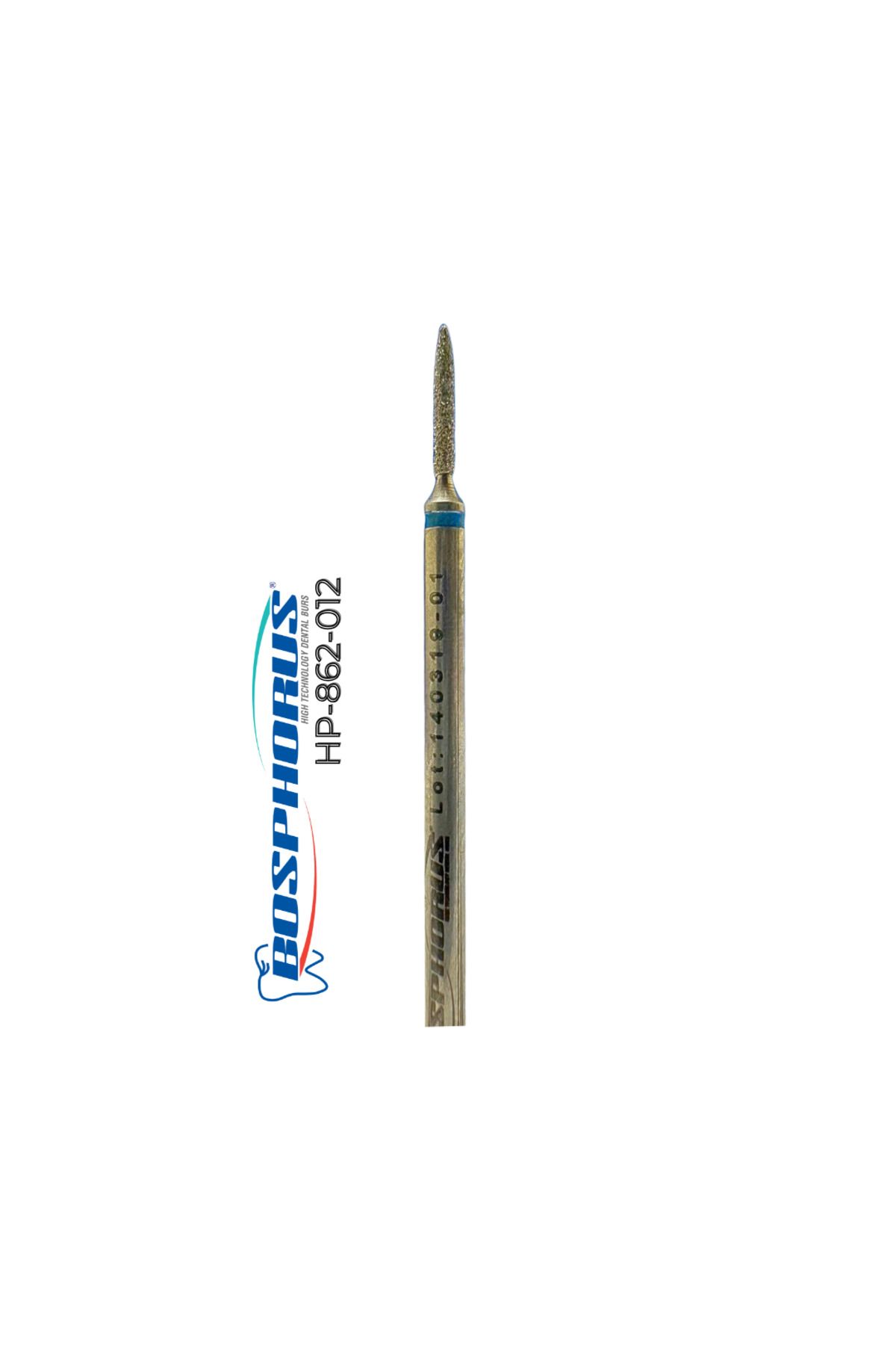 Bosphorus Tekmetal Kuru Manikür Uc MUMALEVİ 012 MM Doğal Elmas Freze Manikür Uc Törpü Makinası Ucu İSO ve CE Onaylı