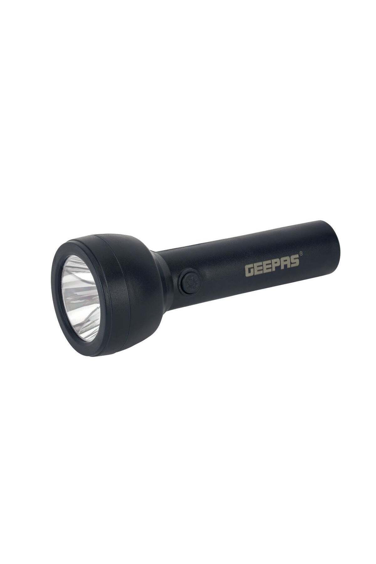 Geepas-Rechargeable LED Torch with Emergency Lantern | Multi-functional Light for Emergency, Fishing, Hikin 1