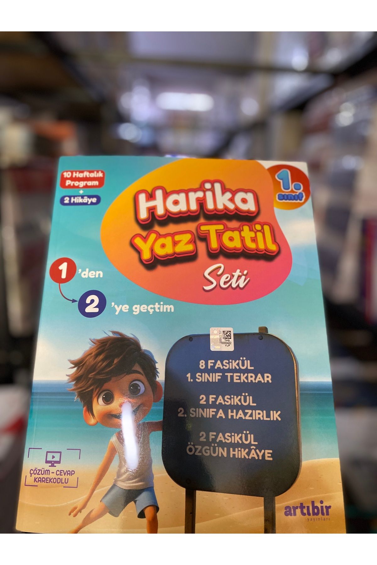 Yanıt Yayınları HARİKA YAZ TATİL 1DEN 2 YE GEÇENLERE KILIFI HEDİYELİ 2025