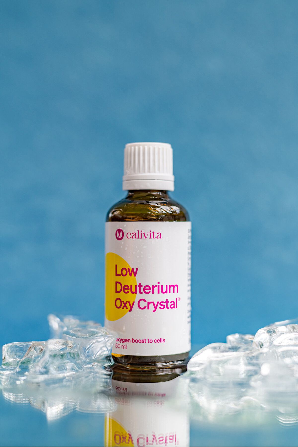 Calivita-Supplement for Cellular Oxygenation and Immunity, Low Deuterium Oxy Crystal (50 ml) - Calivita 2