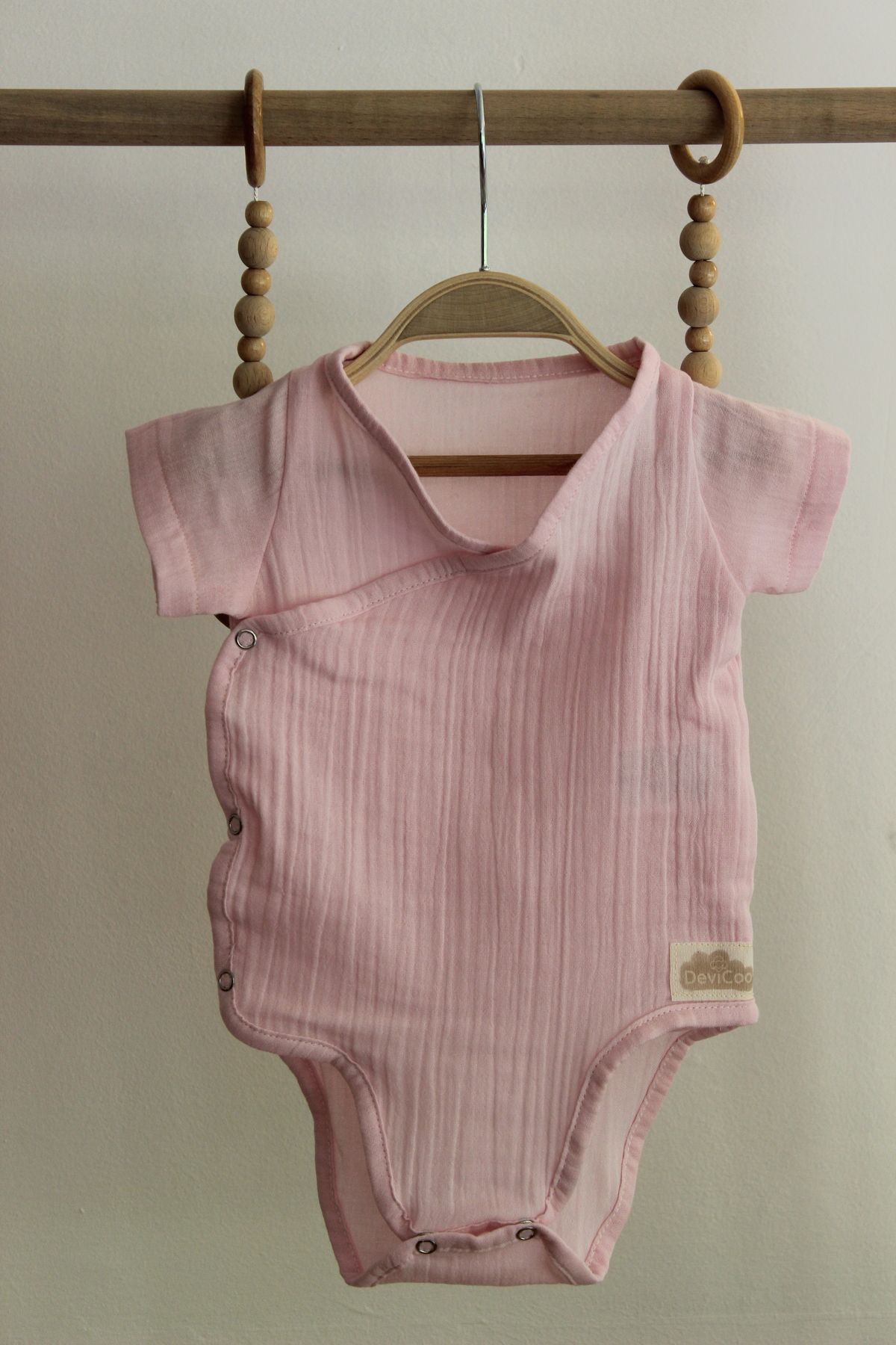 DeviCoo Unisex Alttan Çıtçıtlı Body