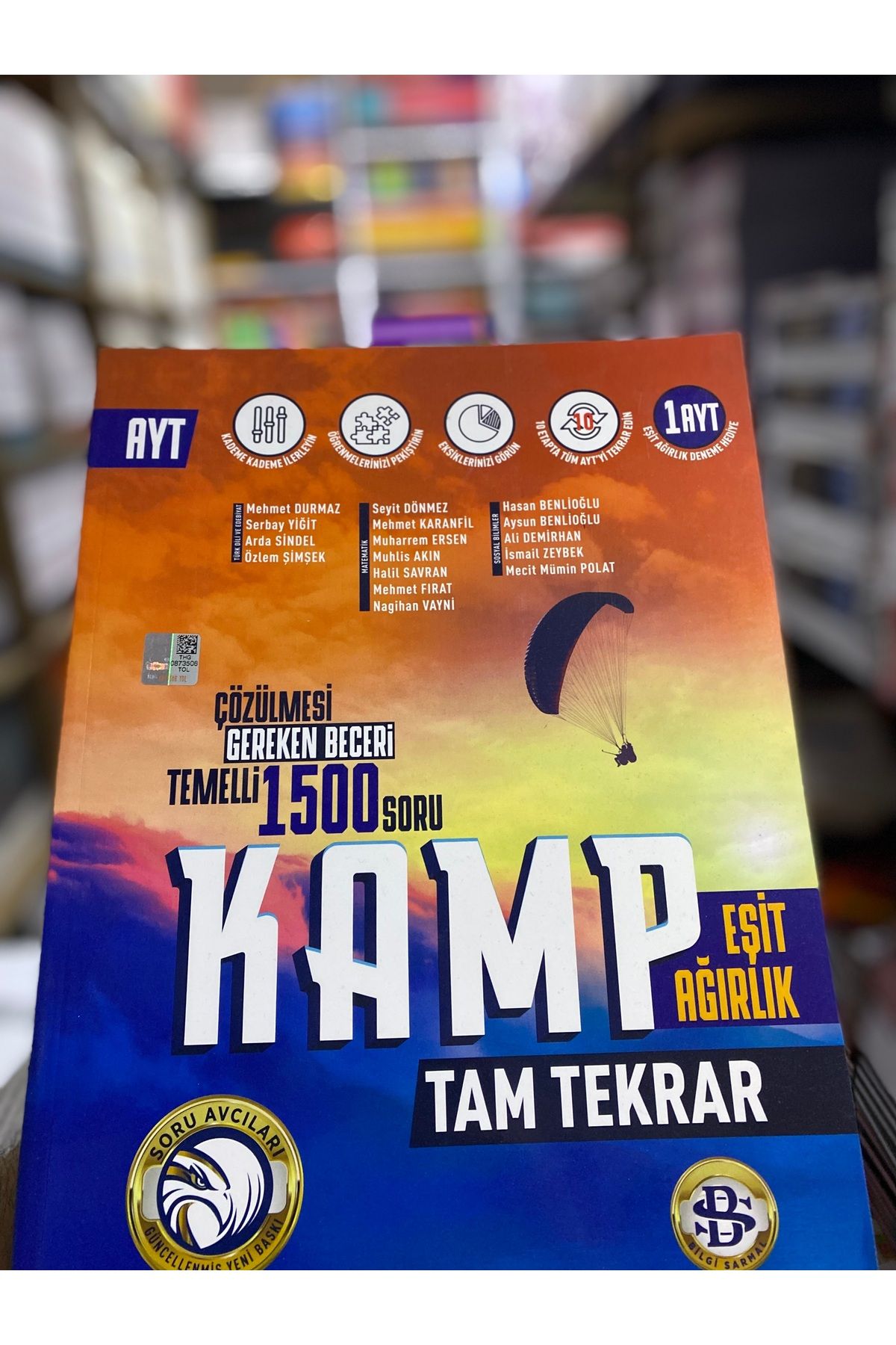 Yanıt Yayınları BİLGİ SARMAL AYT EŞİT AĞIRLIK KAMP 1500 SORU GÜNCEL