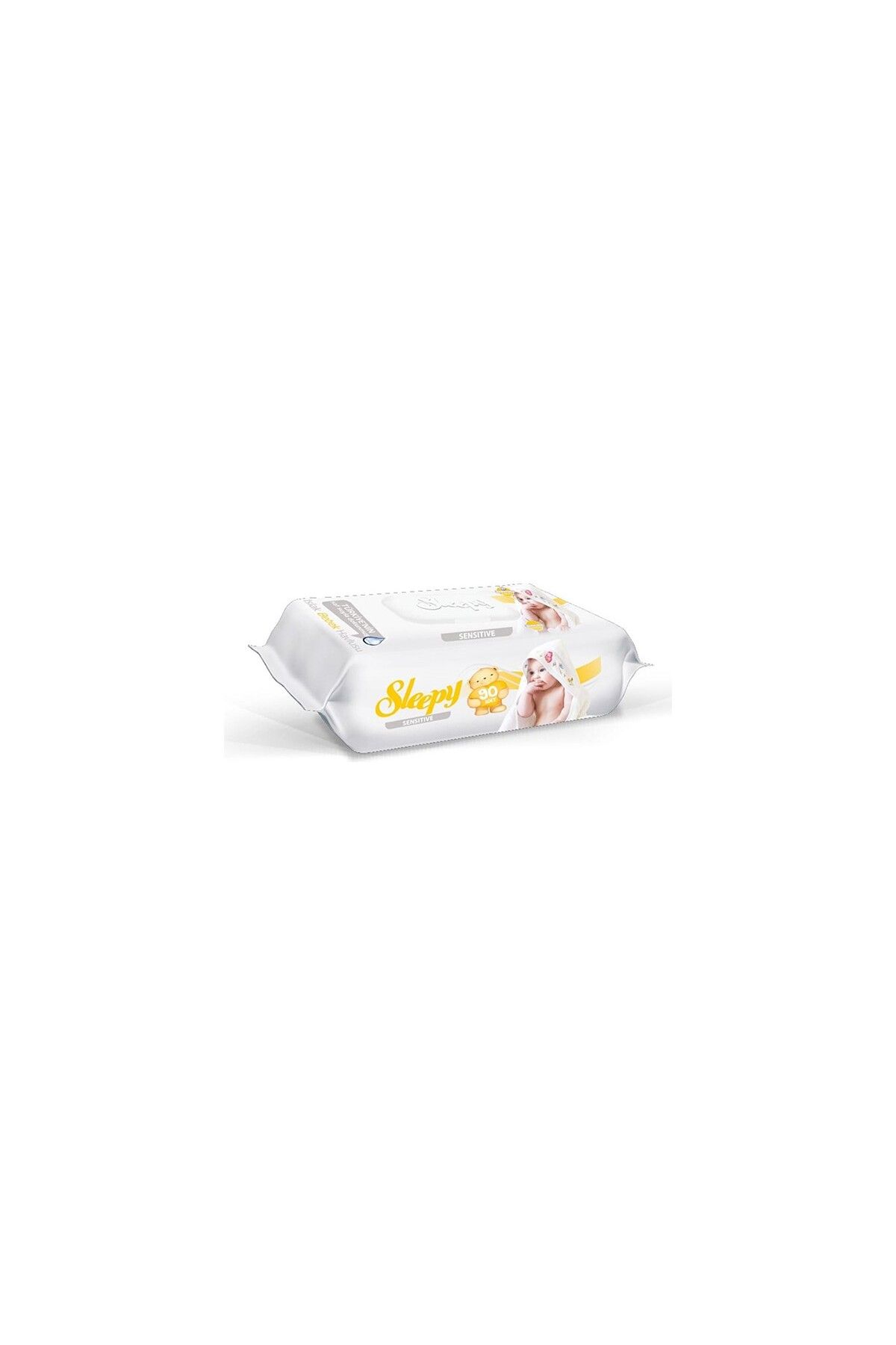 Sleepy Sensitive Kapaklı Islak Havlu 90LI Islak Mendil