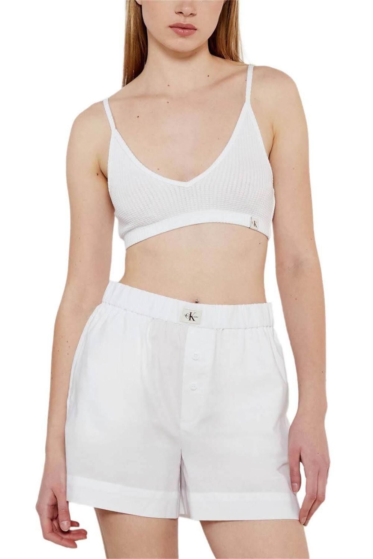 Calvin Klein Kadın  BRALETTE TOP T-Shirt
