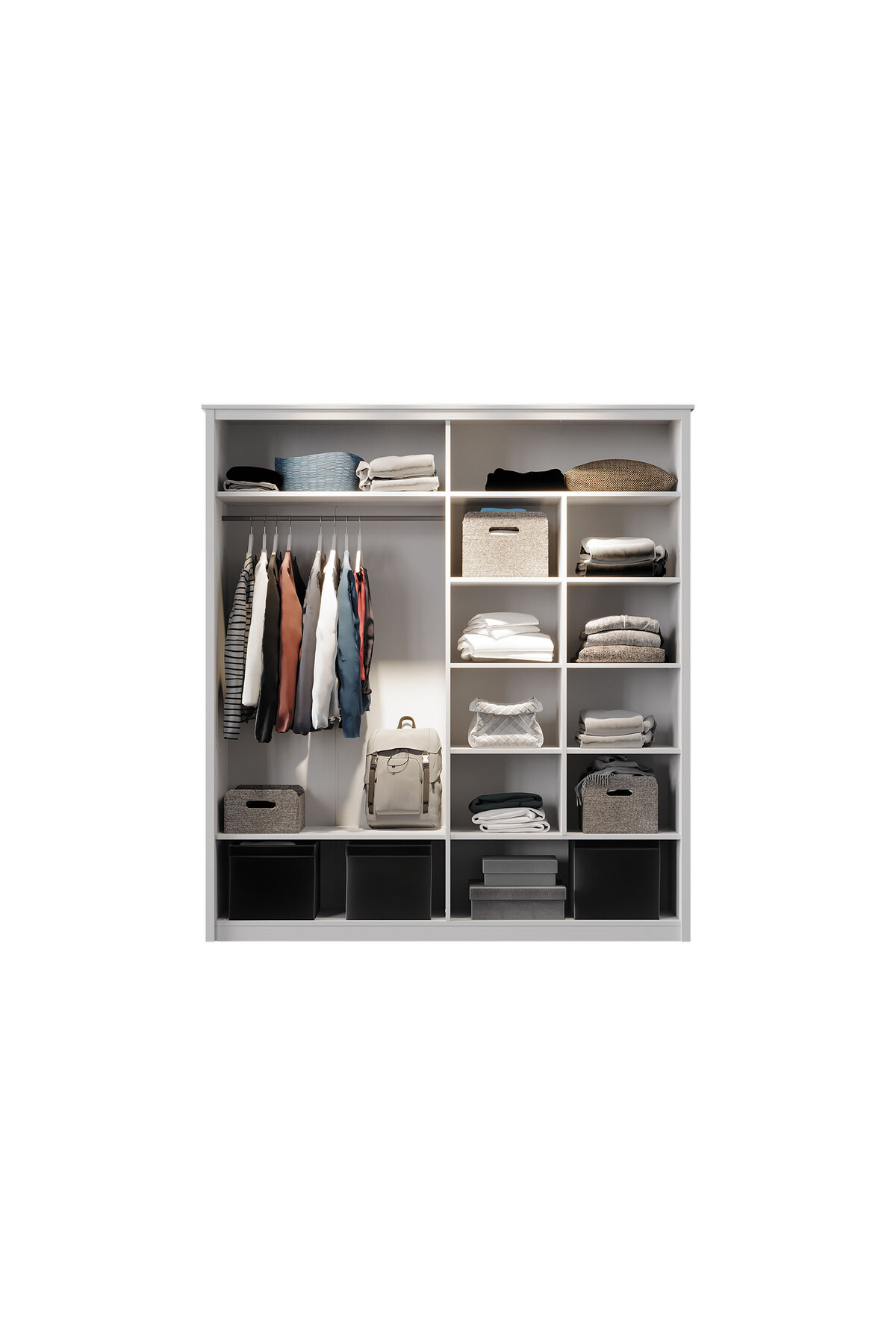 Almila Sento Moon 4 Kapaklı Dolap fotoğrafı 6 (önizleme)