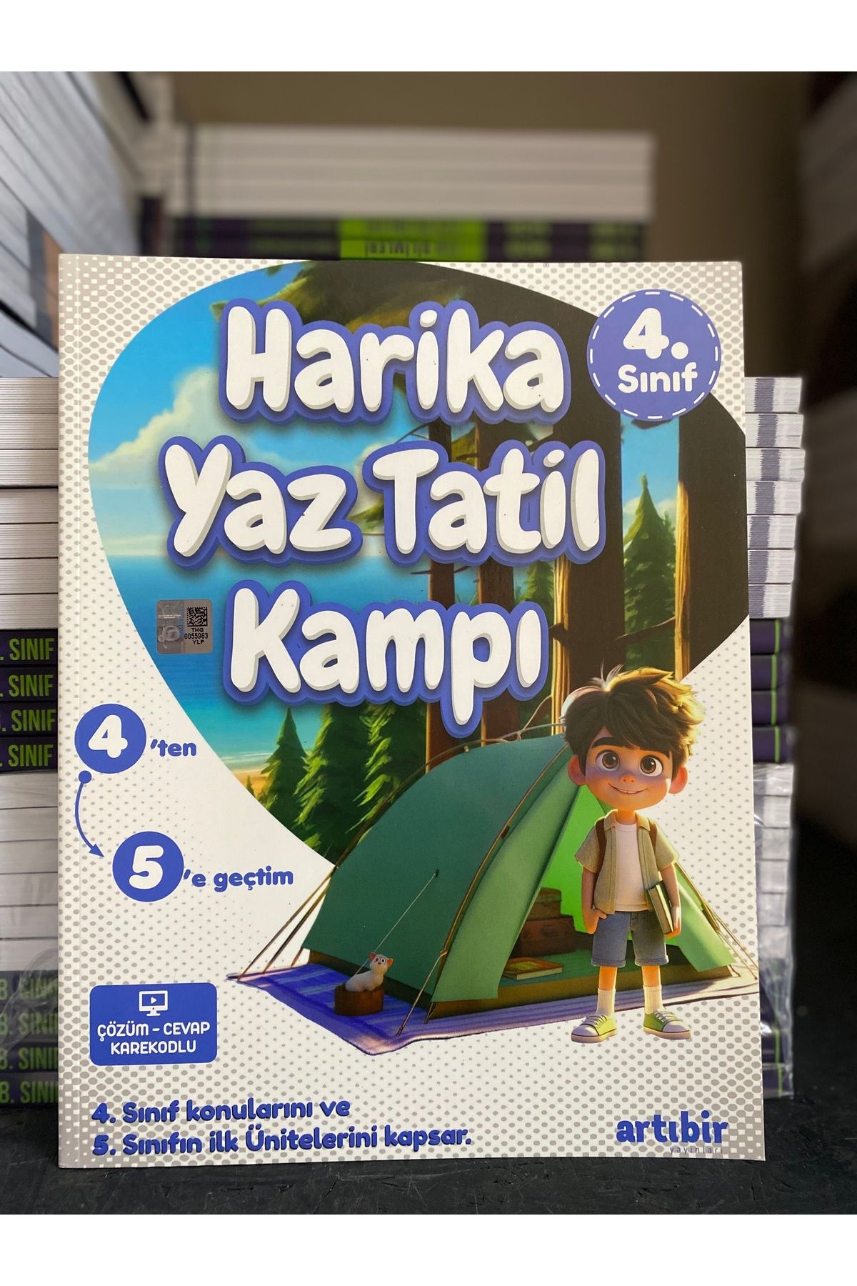 Yanıt Yayınları HARİKA YAZ TATİL KAMPI 4DEN 5E