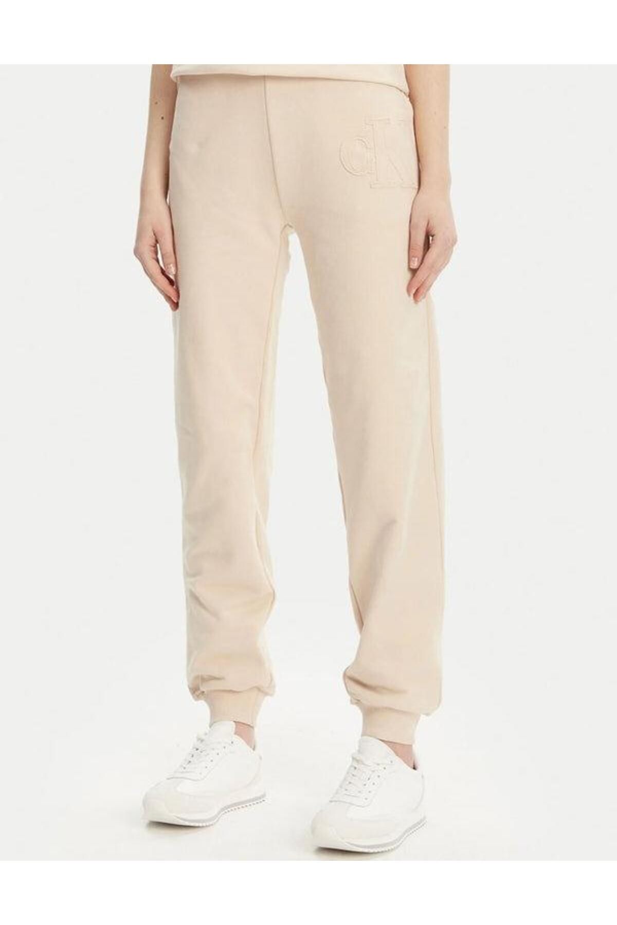 Calvin Klein Kadın CK APPLIQUE JOG PANT Eşofman Altı