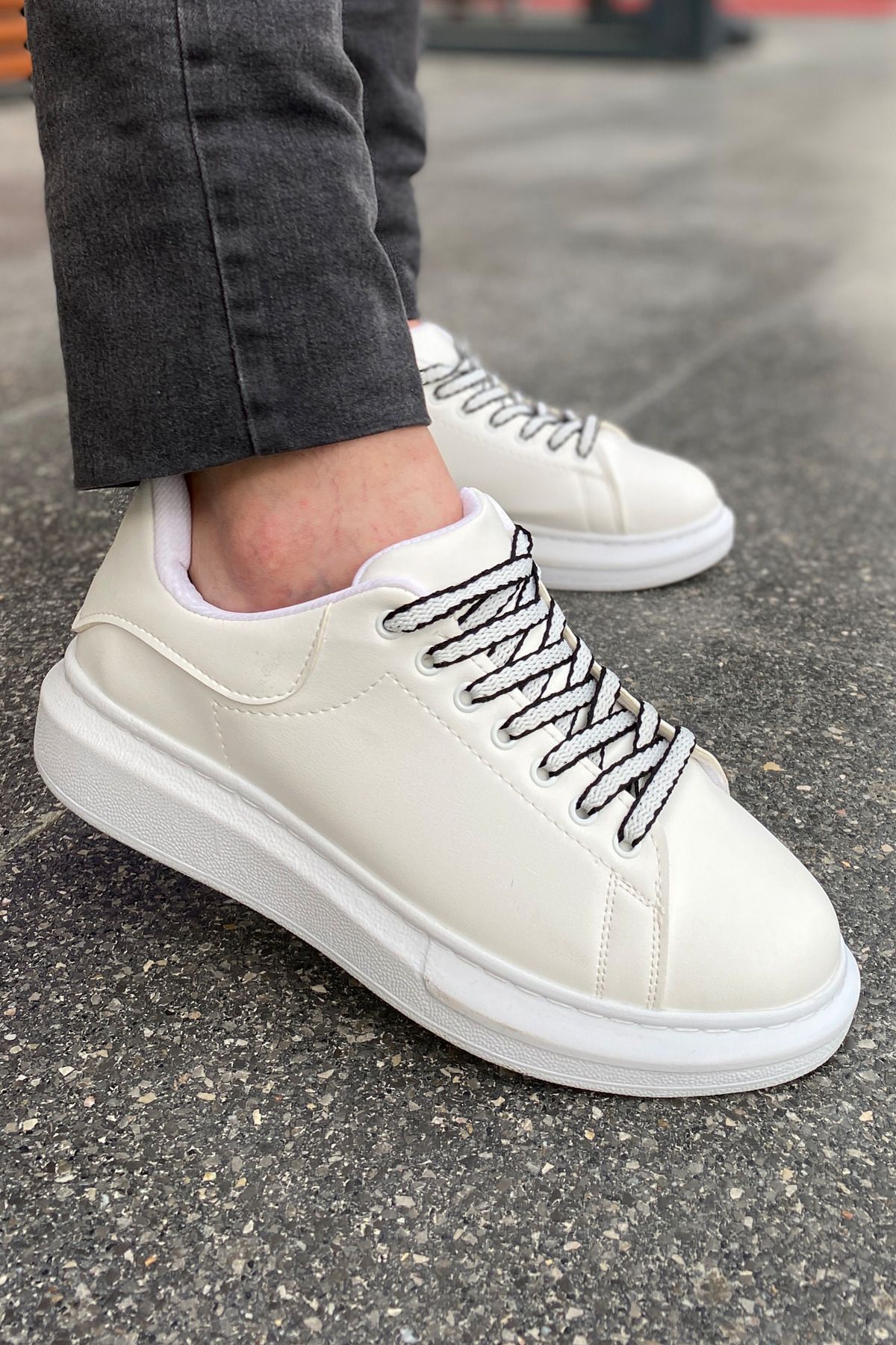 Luis Toronto LT107 BEYAZ Erkek Sneaker
