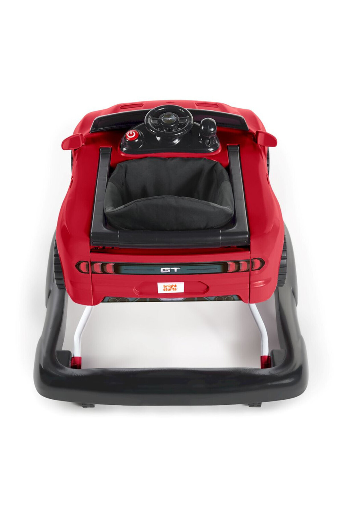 Bright Starts-Ford Mustang Walker – 4-in-1 Red Baby Walker with Lights & Sounds, 6–24 Months 2