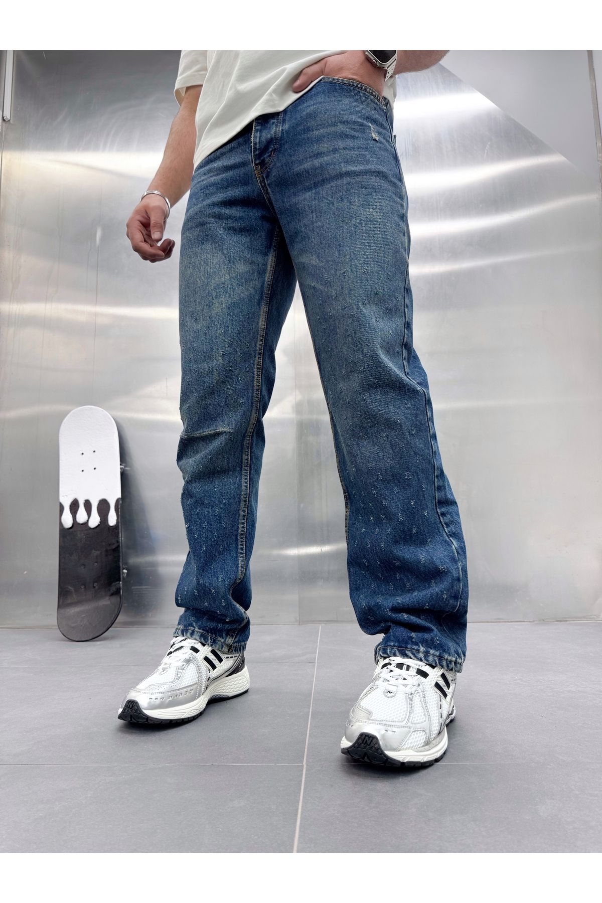 Deep Black Jeans YENİ SEZON ERKEK BAGGY PANTOLON