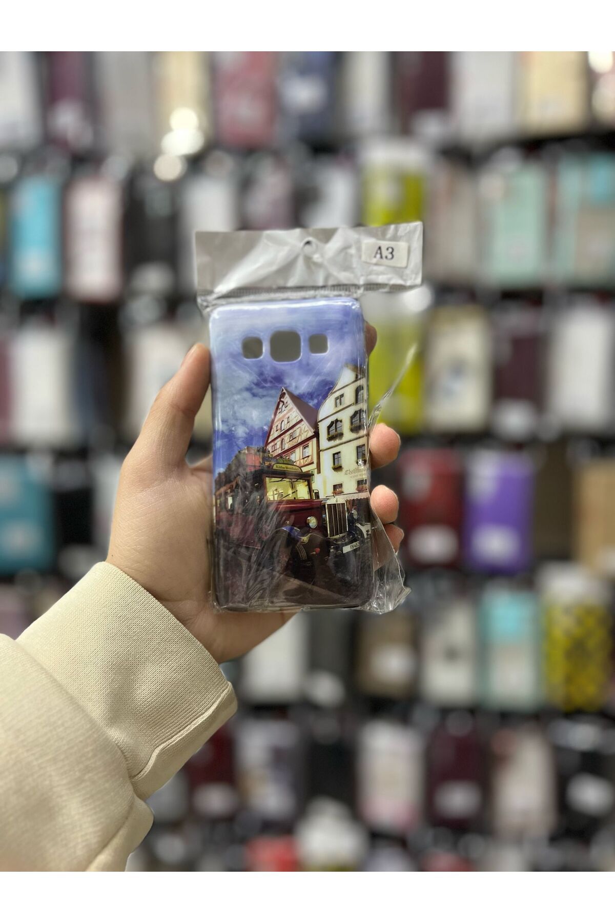 zore Samsung A3 Şehirli Silikon
