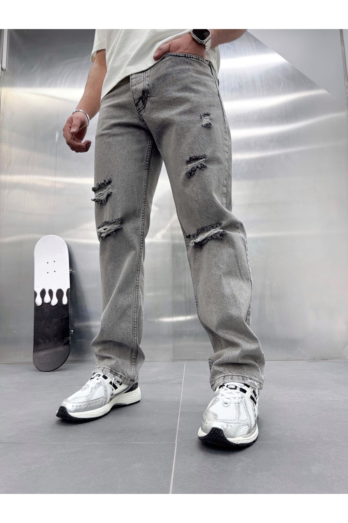 Deep Black Jeans YENİ SEZON ERKEK BAGGY PANTOLON