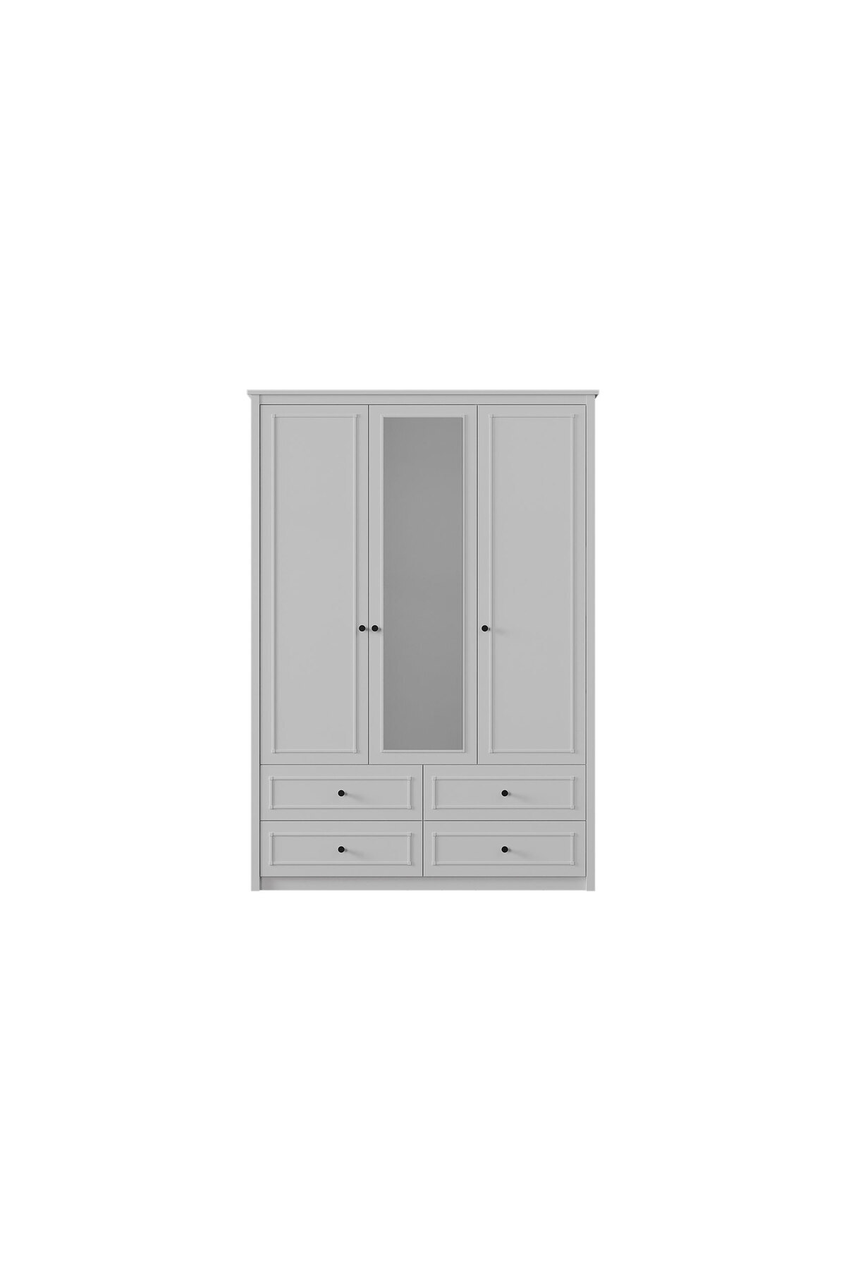 Almila Sento Moon 3 Kapaklı ve Çekmeceli Dolap fotoğrafı 3 (önizleme)