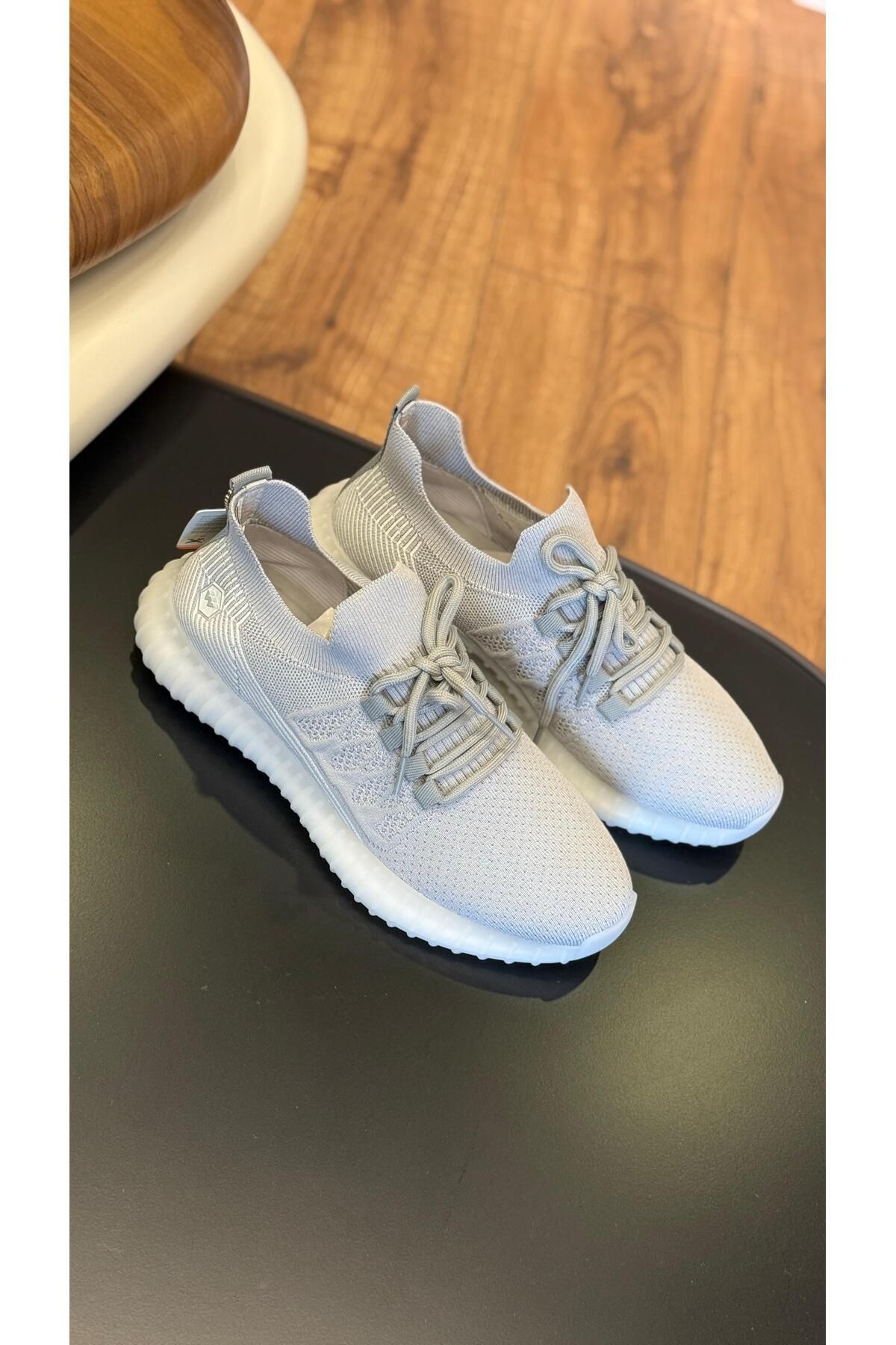 Paulo WIKERS FÜME TRİKO ERKEK AYAKKABI SNEAKERS - ERKEK SPOR AYAKKABI