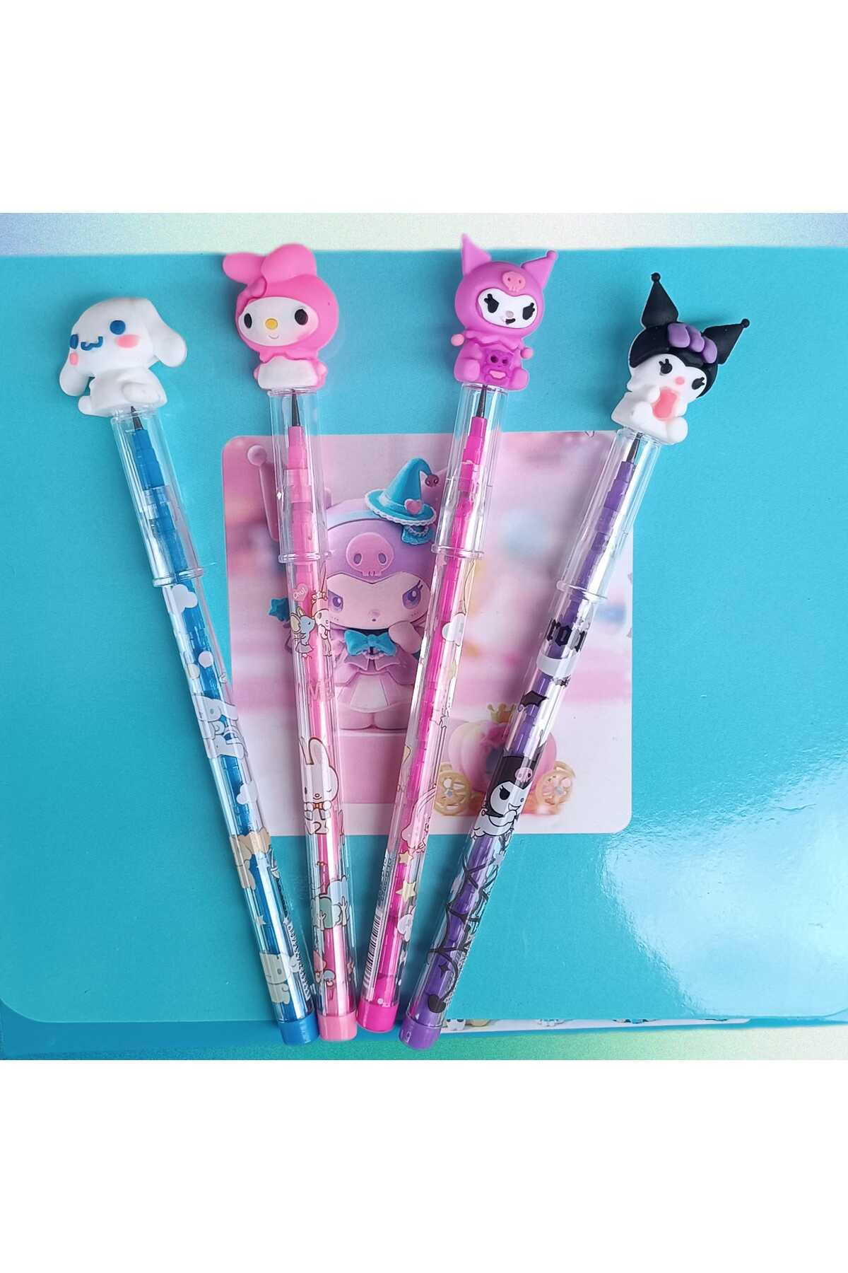 ✨MEGUMIAurelie ✨〜３回使用５点セット LRS STORE Sanrio Kwaii Figür Yumurtlayan Kalem Seti Kuromi