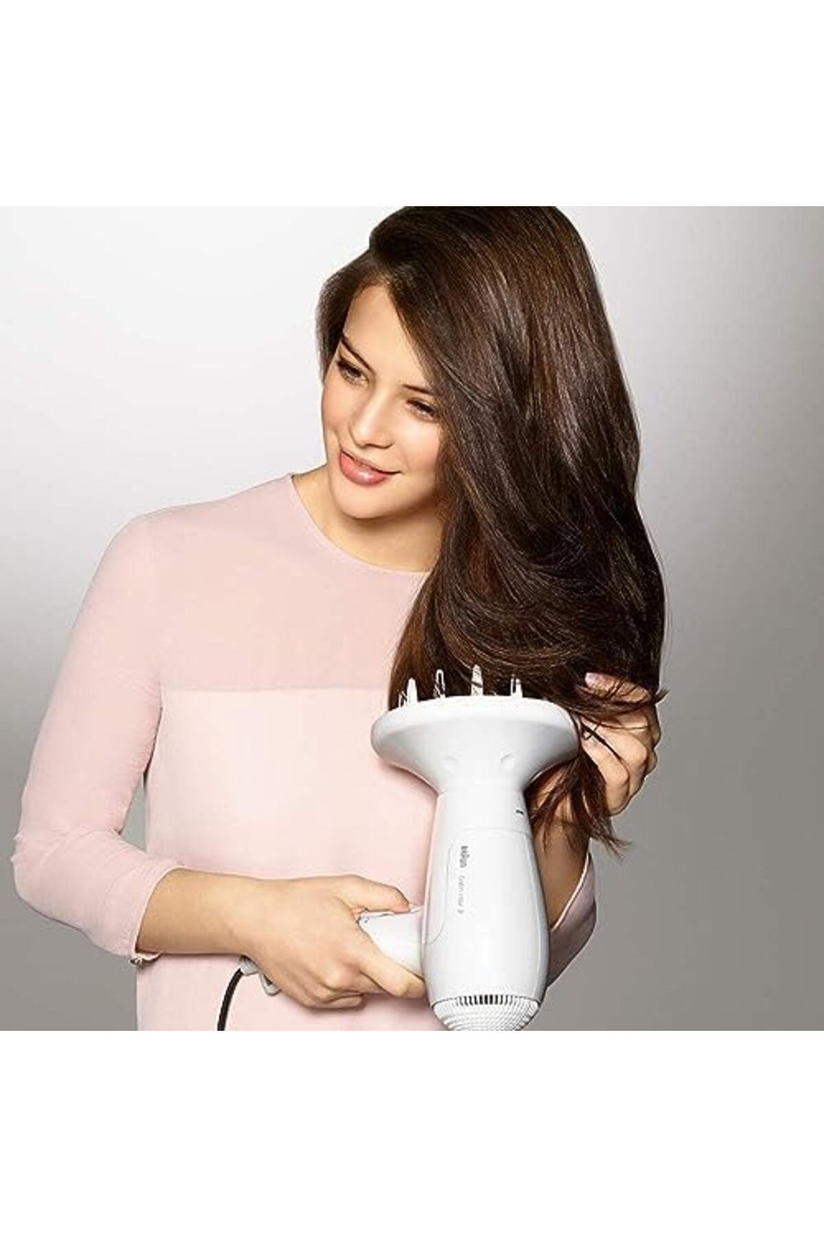 Braun-Braun Satin Hair 3 PowerPerfection hairdryer HD385 with ion function and styling nozzle, 2000 Watts 6