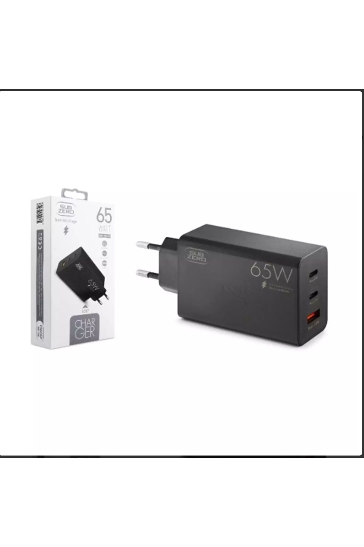 hope try SG87 65W Usb+PD+PD Girişli Fast Şarj Başlığı
