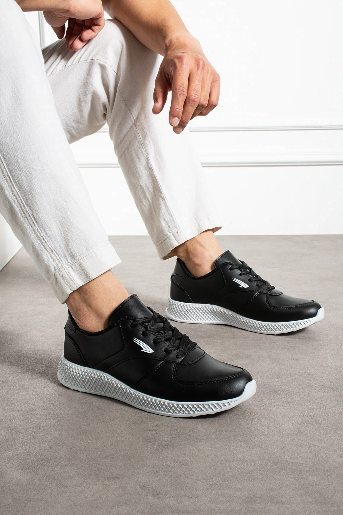 AlbiShoes Erkek Unisex Hafif Rahat Taban Sneaker Kalın Taban Günlük Sneaker Erkek Spor Ayakkabı