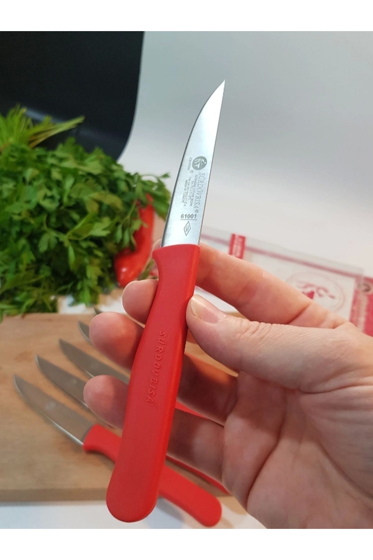Sürbisa Meyve Takımı Kırmızı (6'lı)61007 7.0 cm