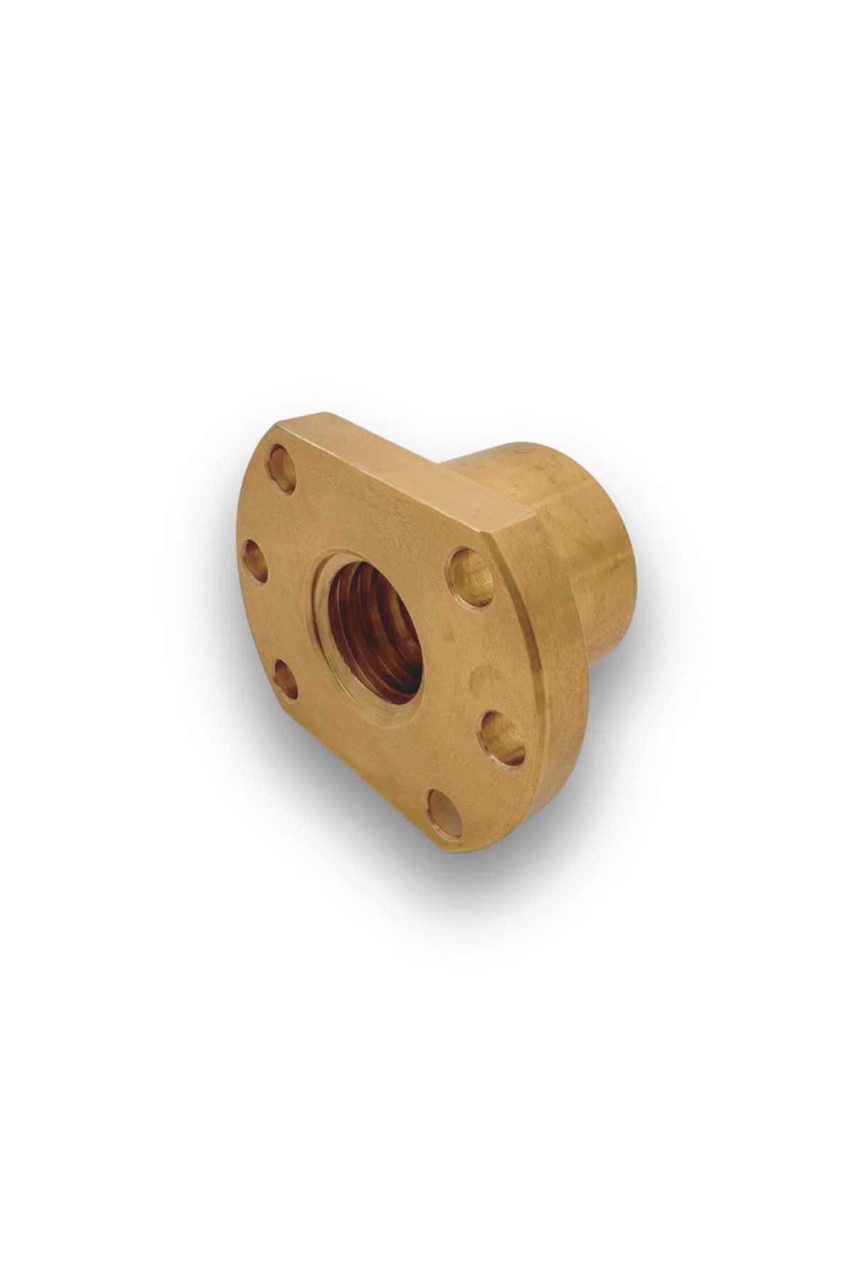 Universal Dar Tip Trapez Somun(Bronz) 25x5mm