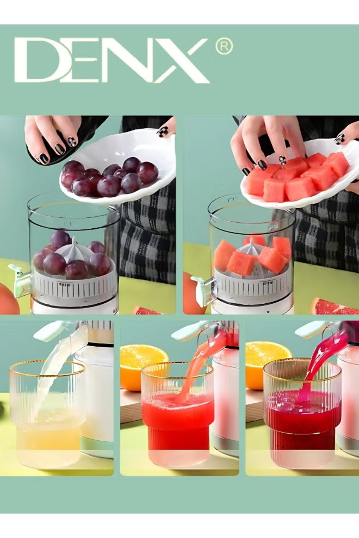 عصارة عصير منزلية