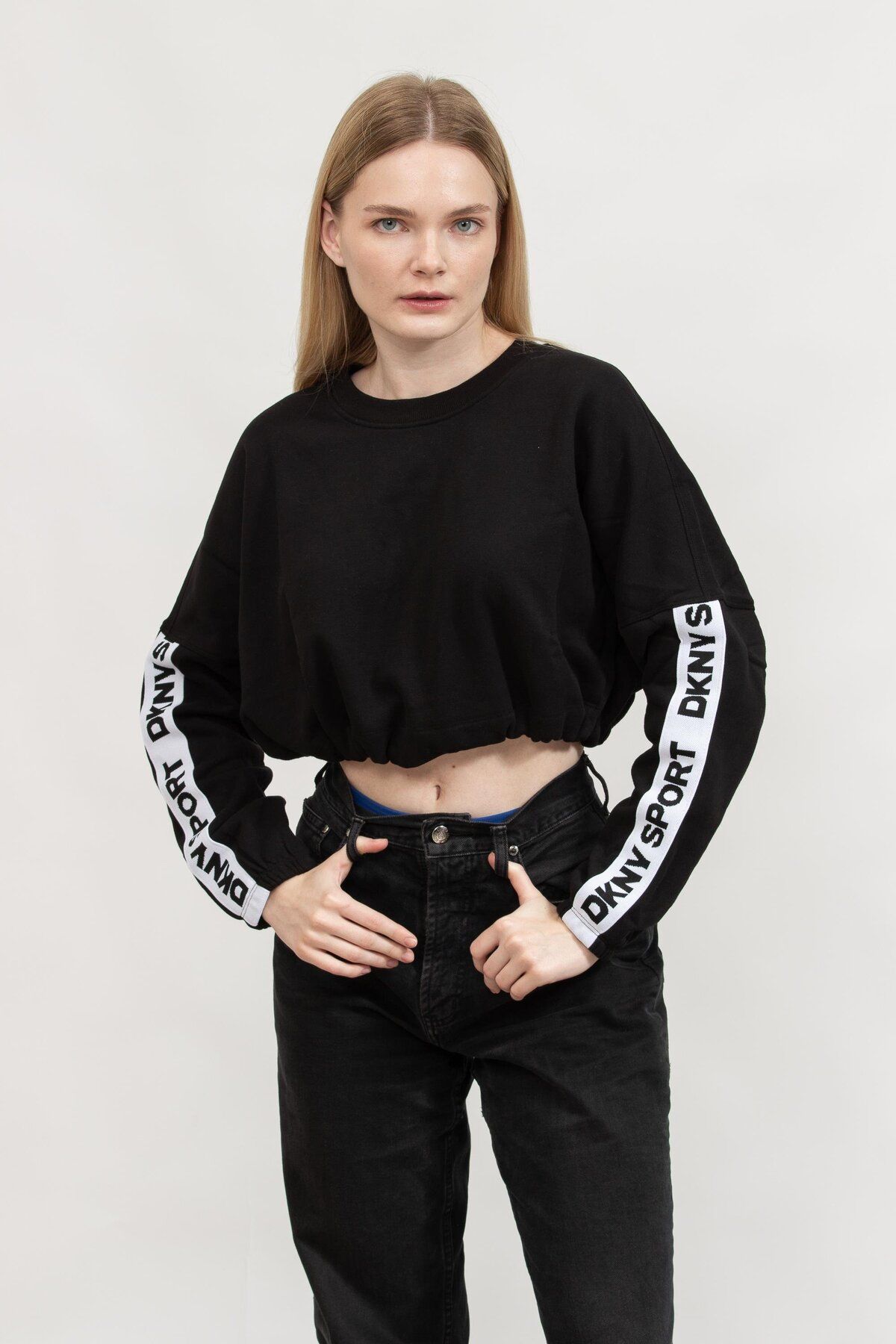 Dkny Kadın Bisiklet Yaka Sweatshirt