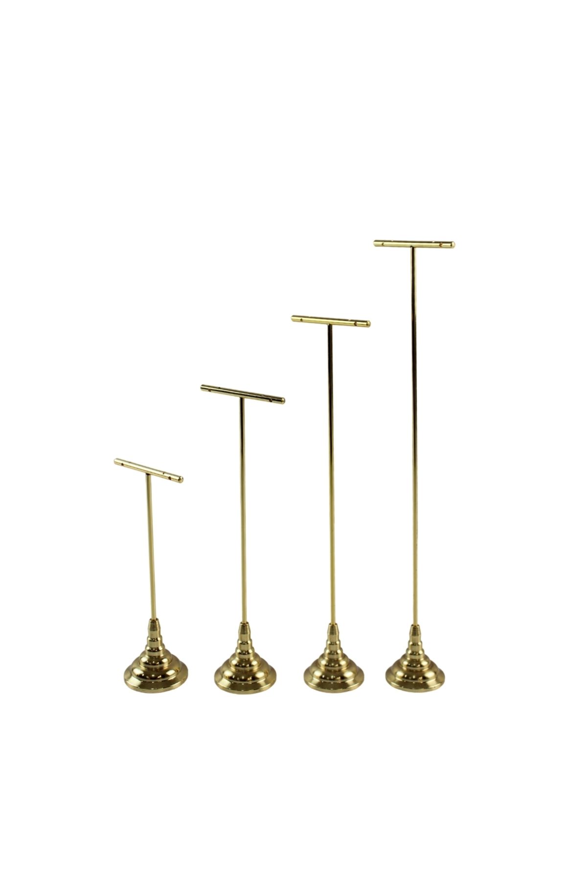Layla Decor 4'lü Metal Küpelik Seti Gold