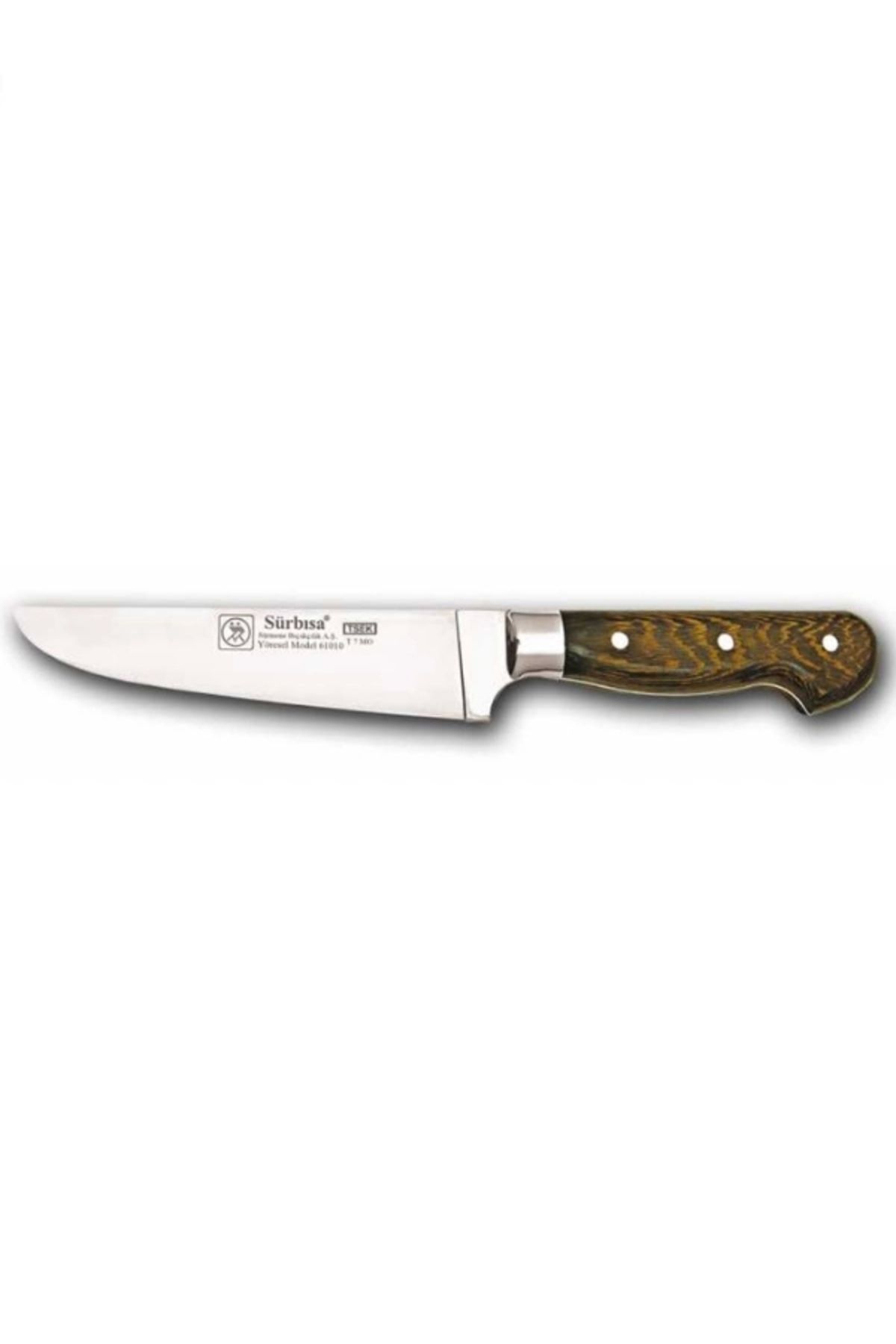 Sürbisa Ahşap Saplı Yöresel Kasap Bıçağı 61010-ym 16.0 Cm