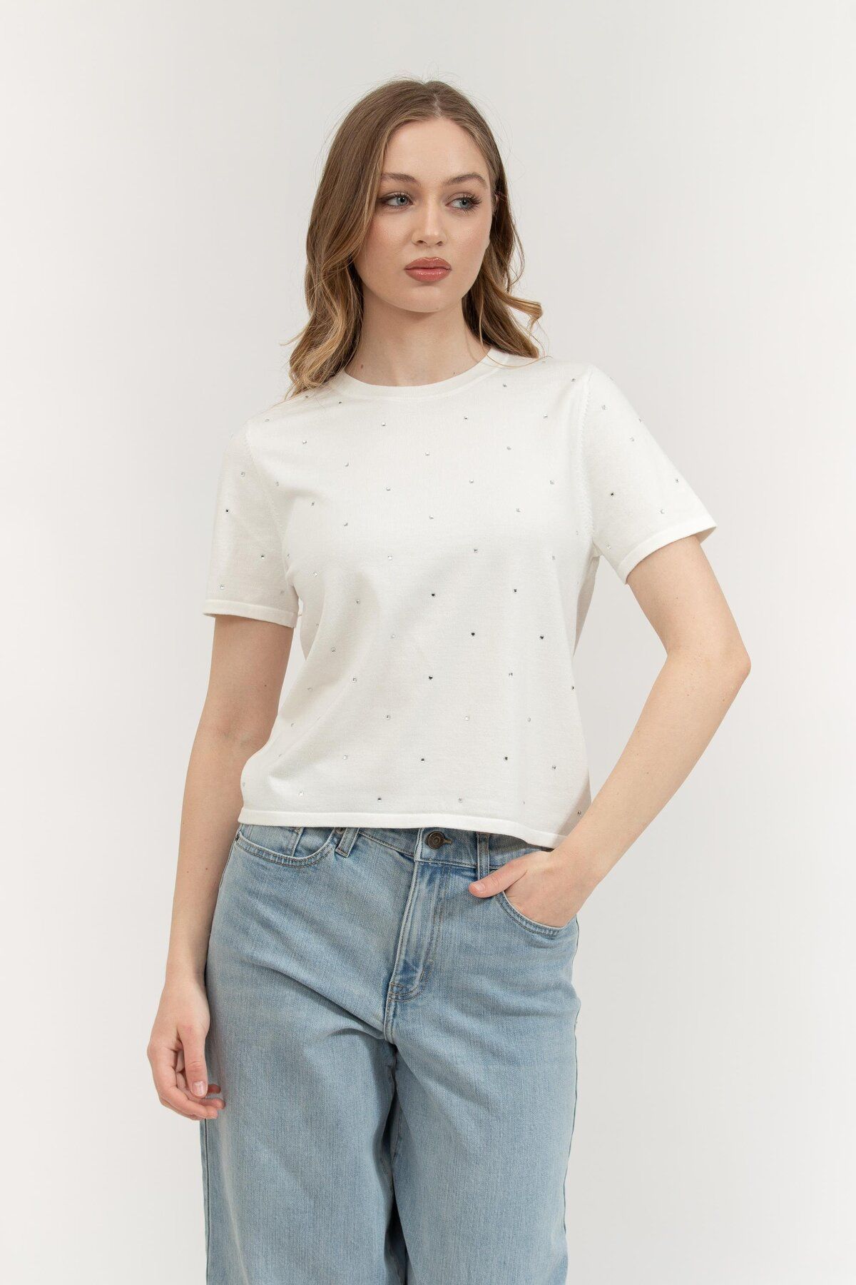 Dkny Kadın Bisiklet Yaka Sweatshirt