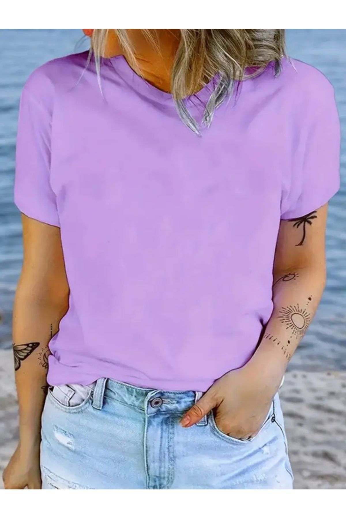 Touz Moda Basic Unisex Oversize T-Shirt