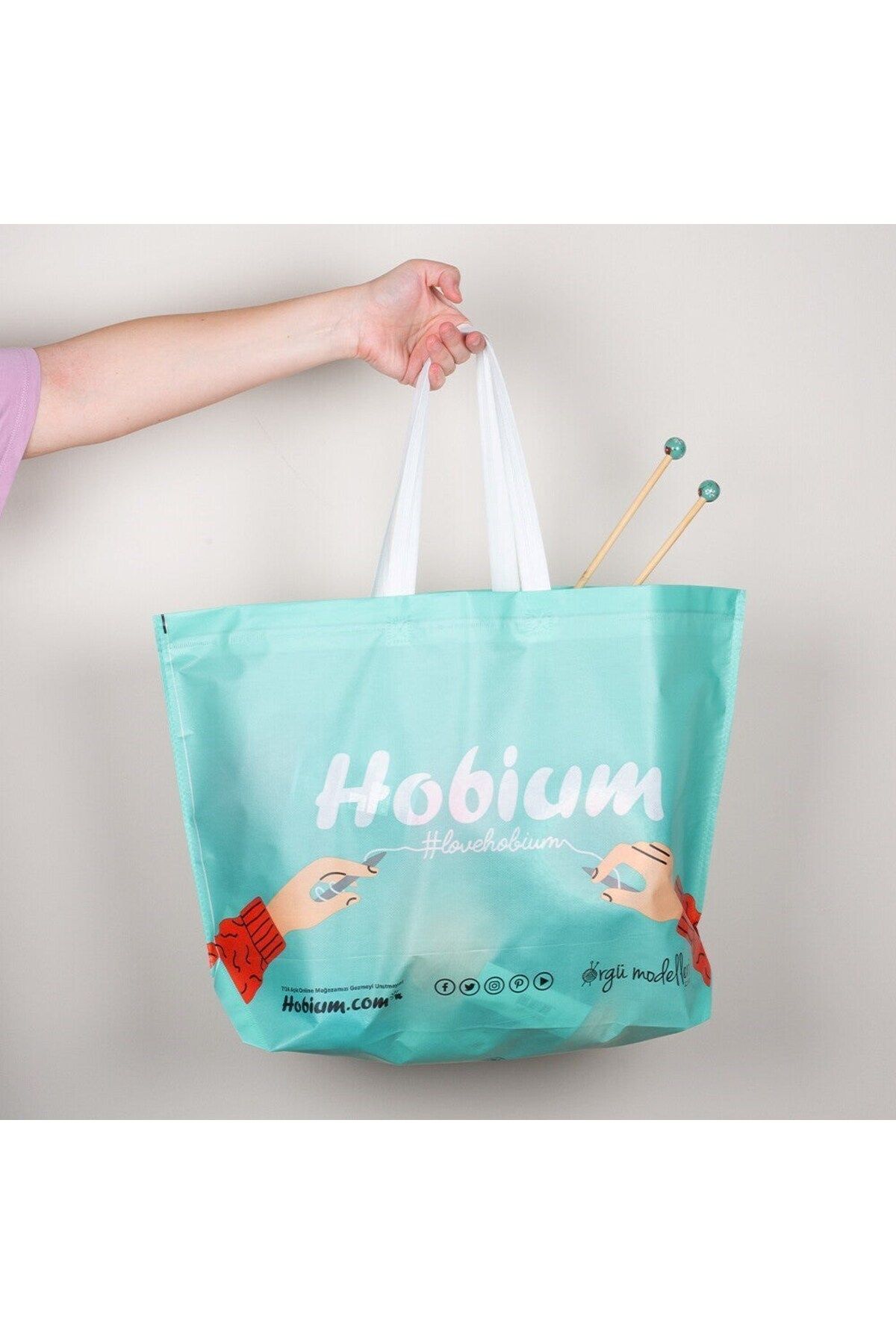 Emperium Hobium Baskılı Çanta