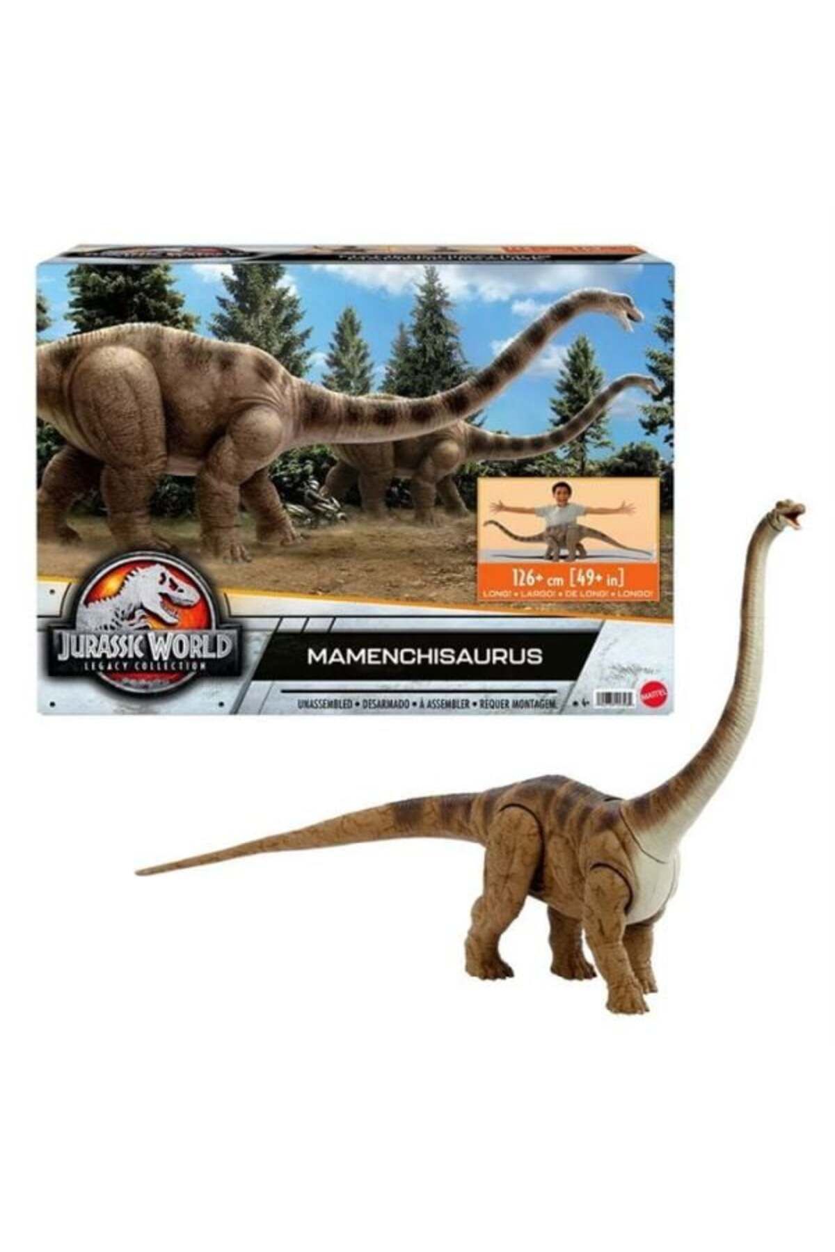 MATMEL Mattel JW Legacy Mamenchisaurus Koleksiyon HNY79