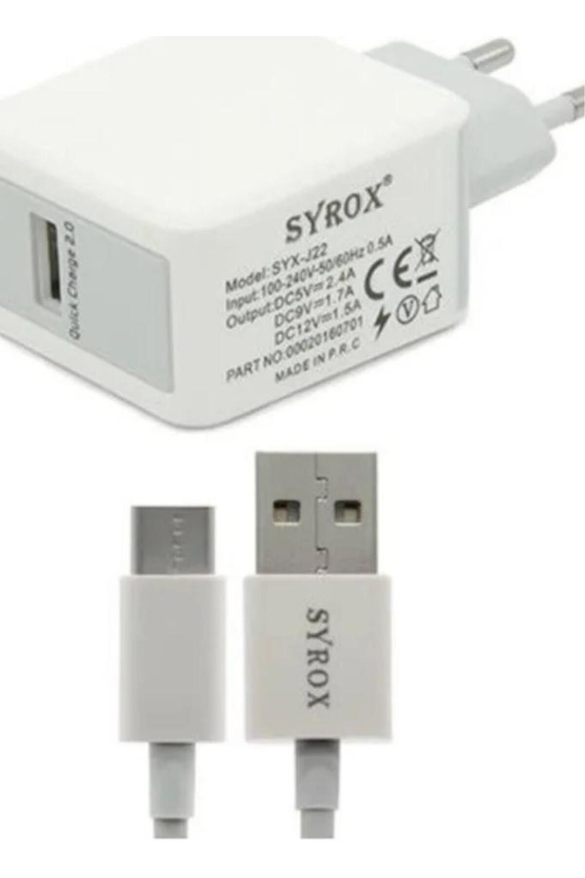 Sepet24 Syrox 2.0A Type-C Hızlı Şarj Aleti SYX-J22
