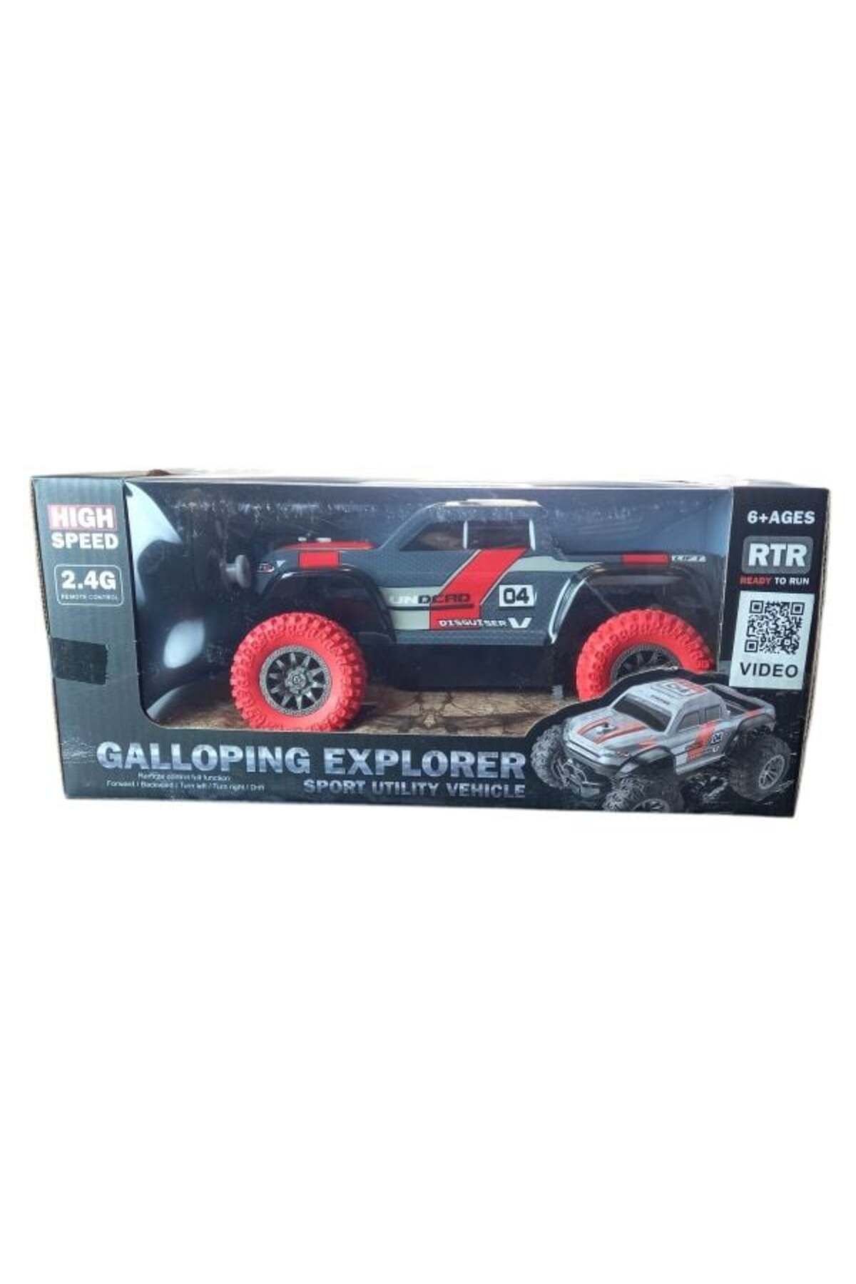 PARİLES Acar 1:18 Işıklı Kumandalı Fast Car 9040-5F ANK