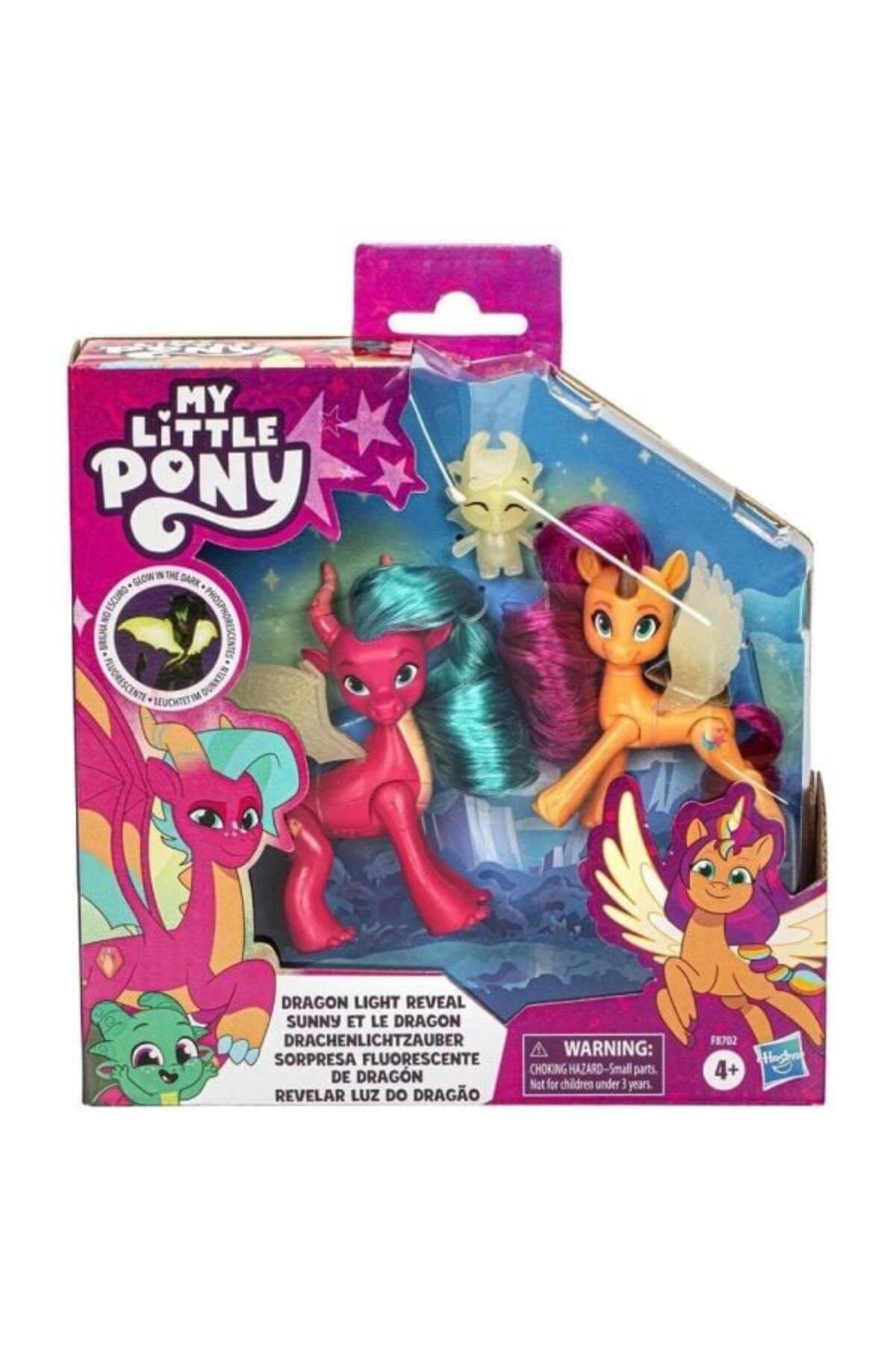 MATMEL Hasbro Mlp Dragon Light Reveal F8702