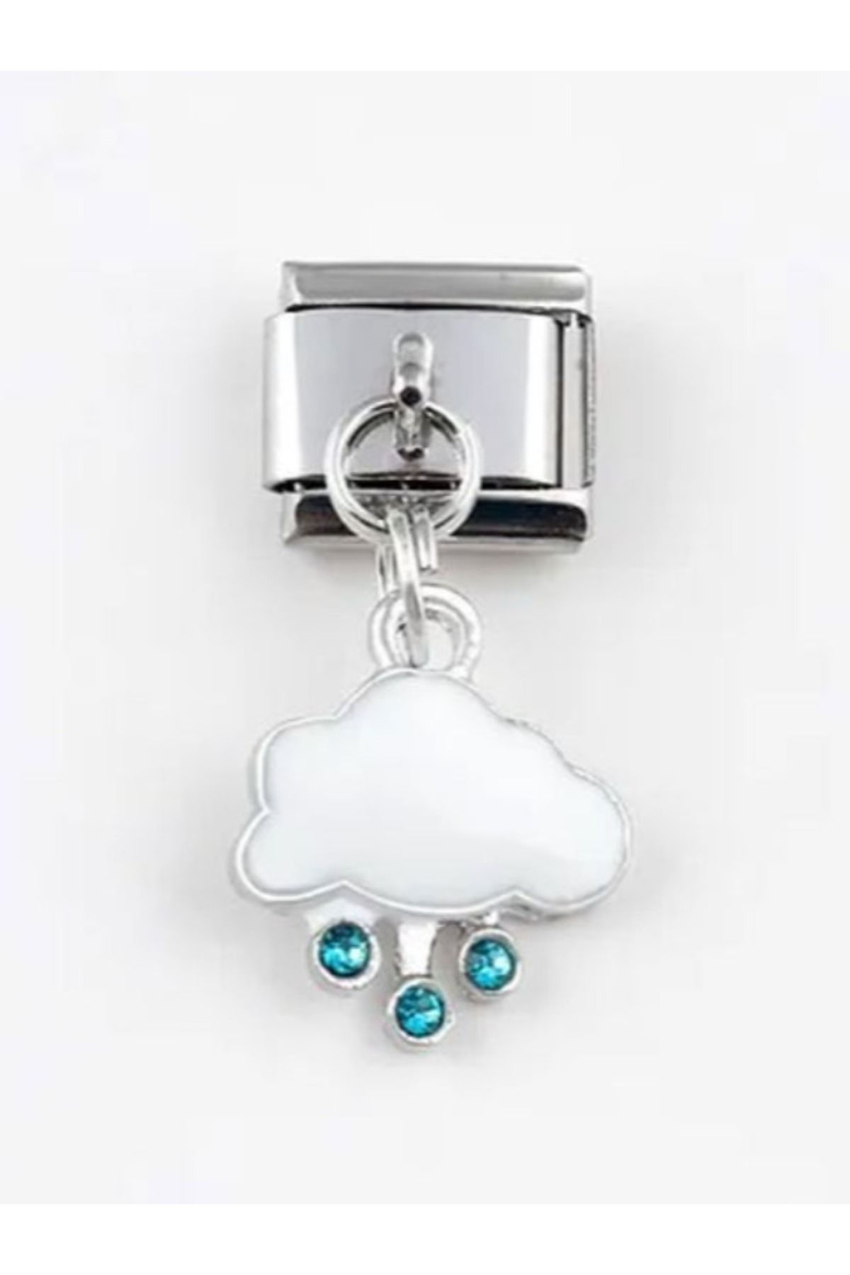 MSBTAKI stainless steel 316L Çelik Paslanmaz ve Kararmaz Bulut Charm