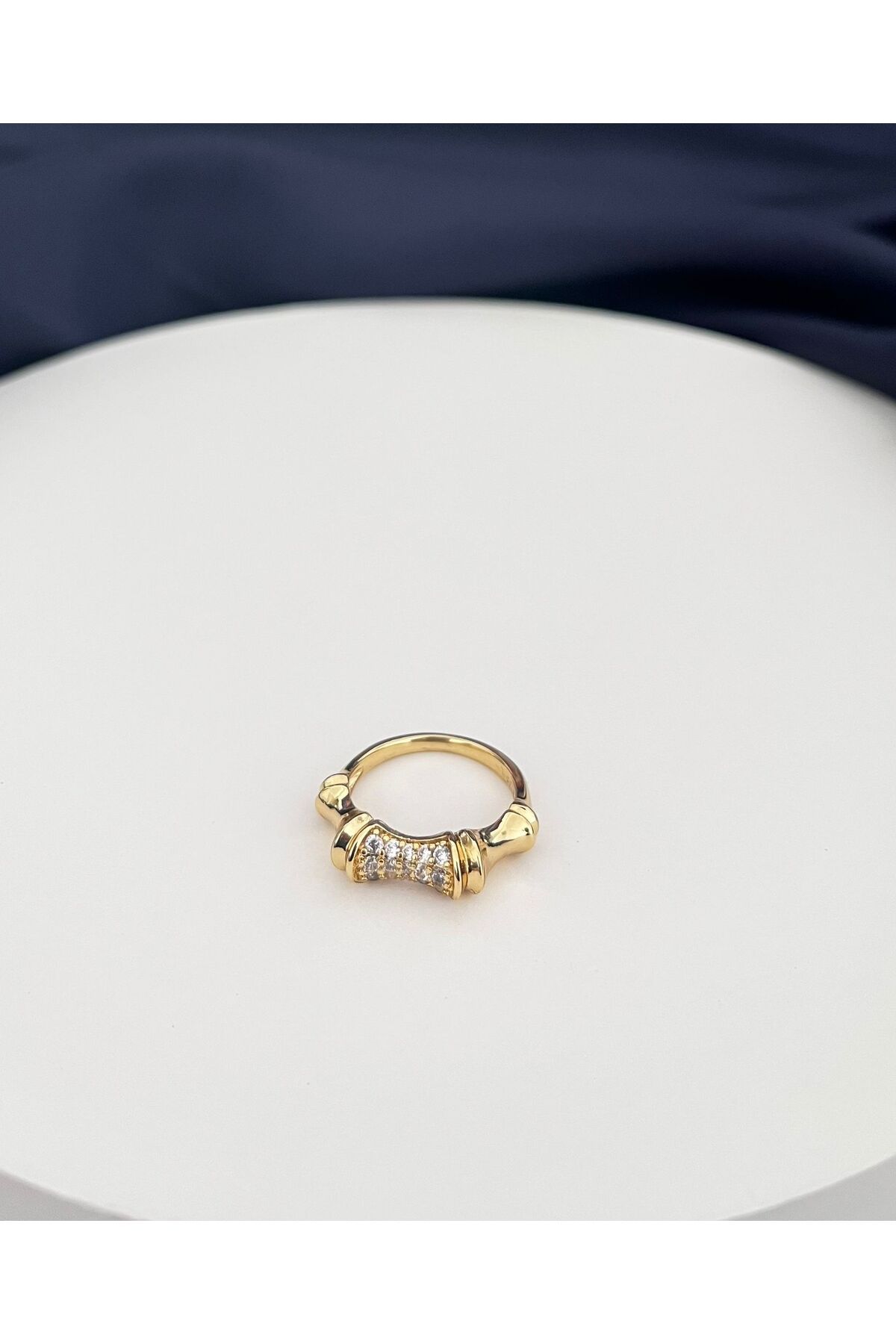 stainles steel VIP 14K Bone Yüzük