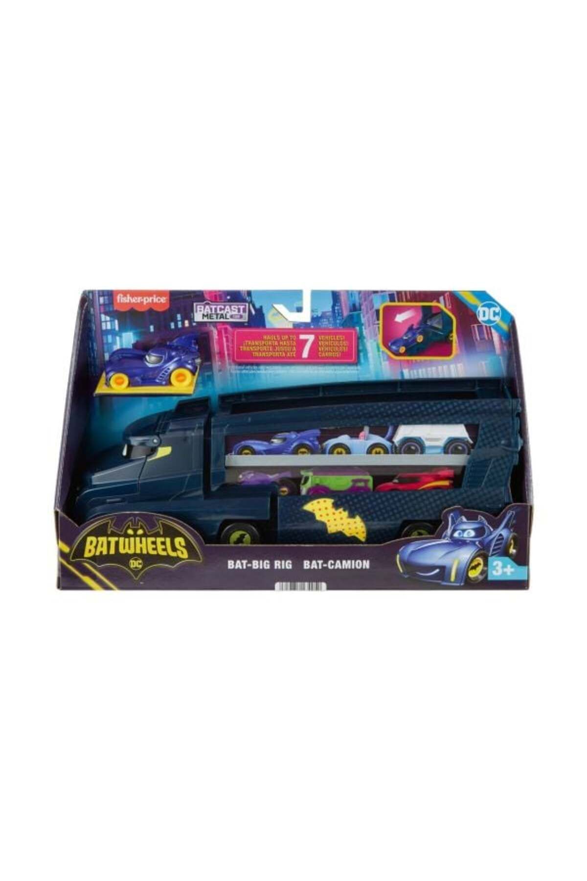 MATMEL Mattel FP Batwheels Büyük Tır HMX07