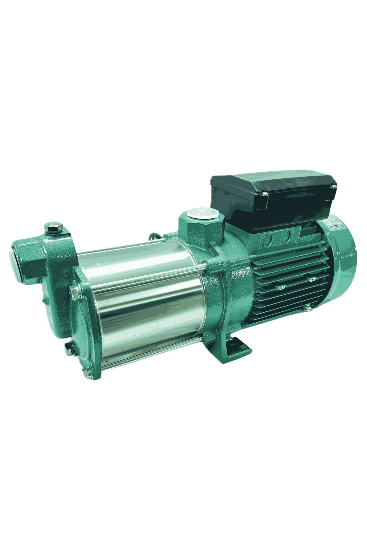 logipump Varan BM 4-9x5 Yatay Kademeli Noril Fanlı Santrifüj Pompa 2 HP / 1.5 kW, Monofaze 220 V, 66 Mss, 6 m