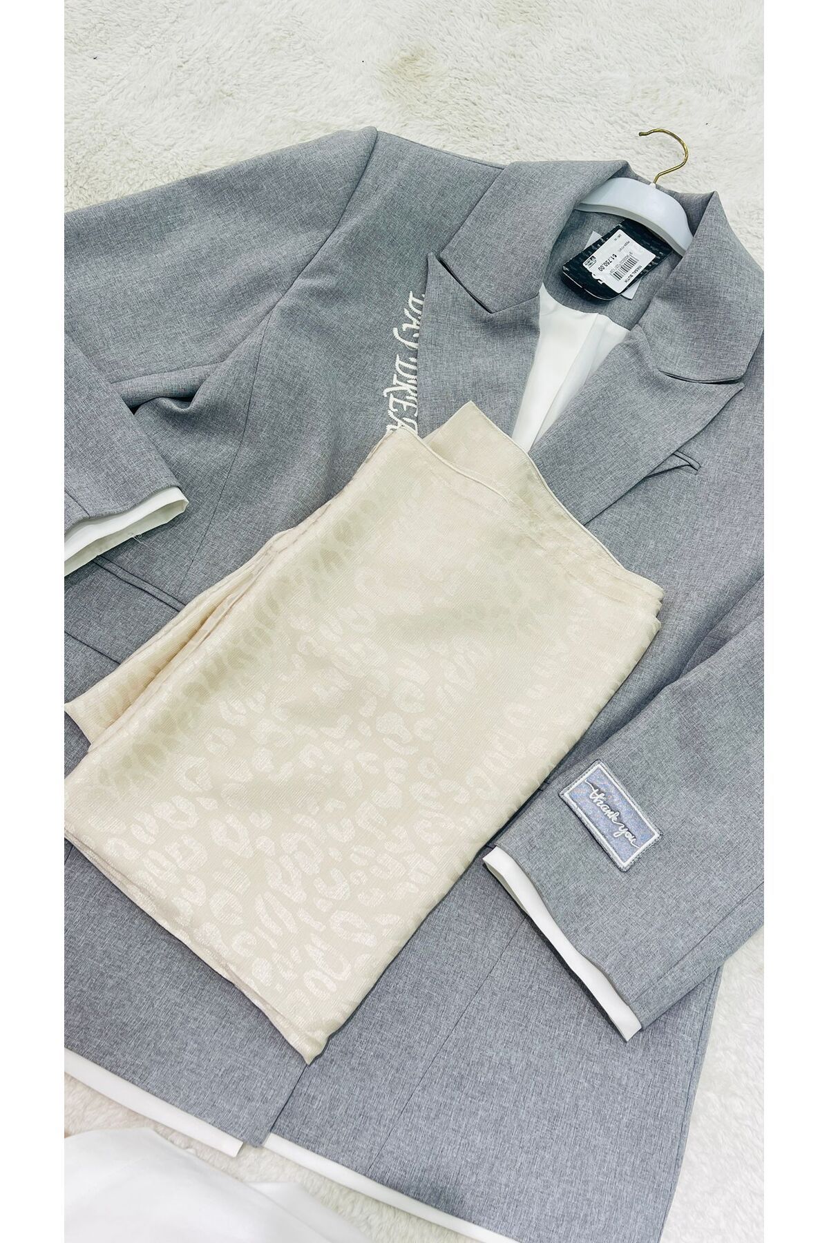 trentol LEOPAR DESEN ŞAL