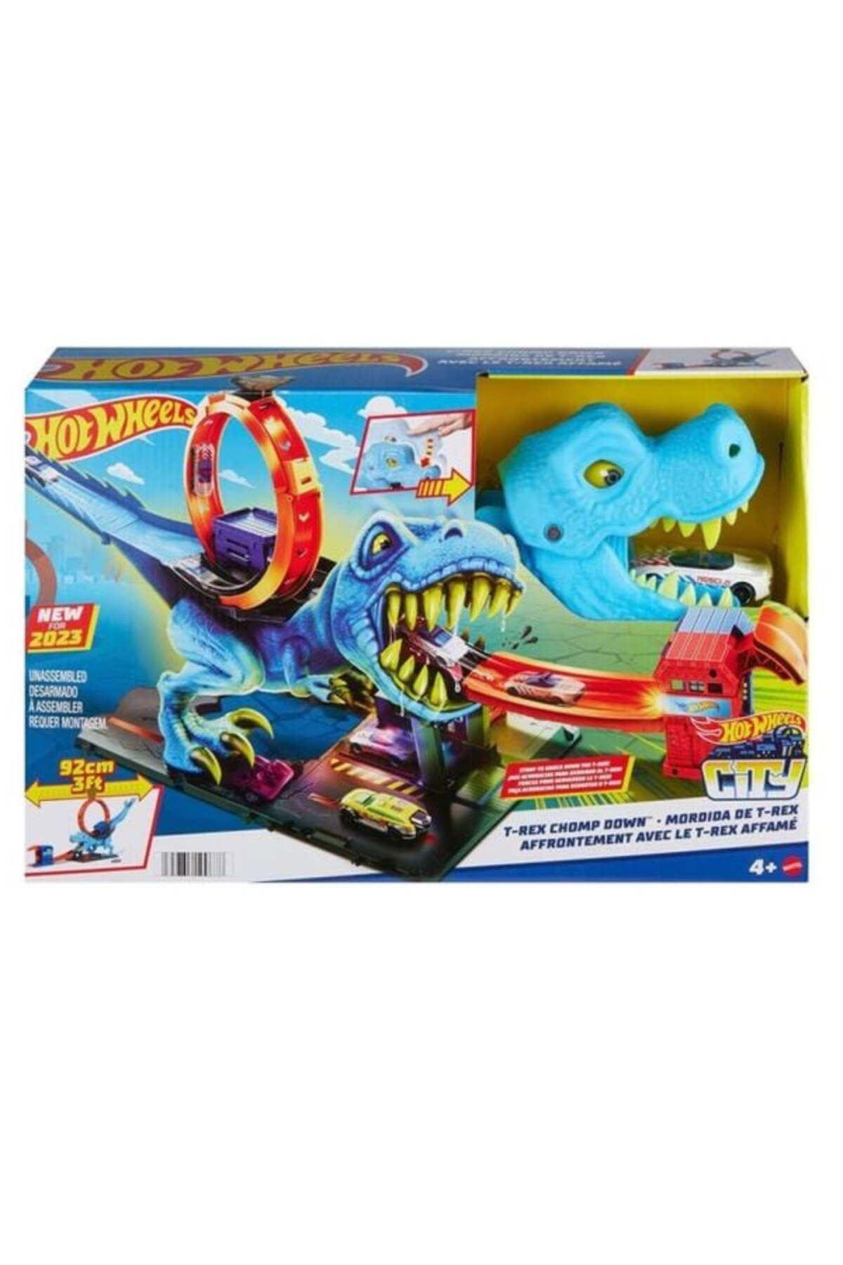 MATMEL Mattel Hot Wheels Dinozor ile Mücadele Set HKX42